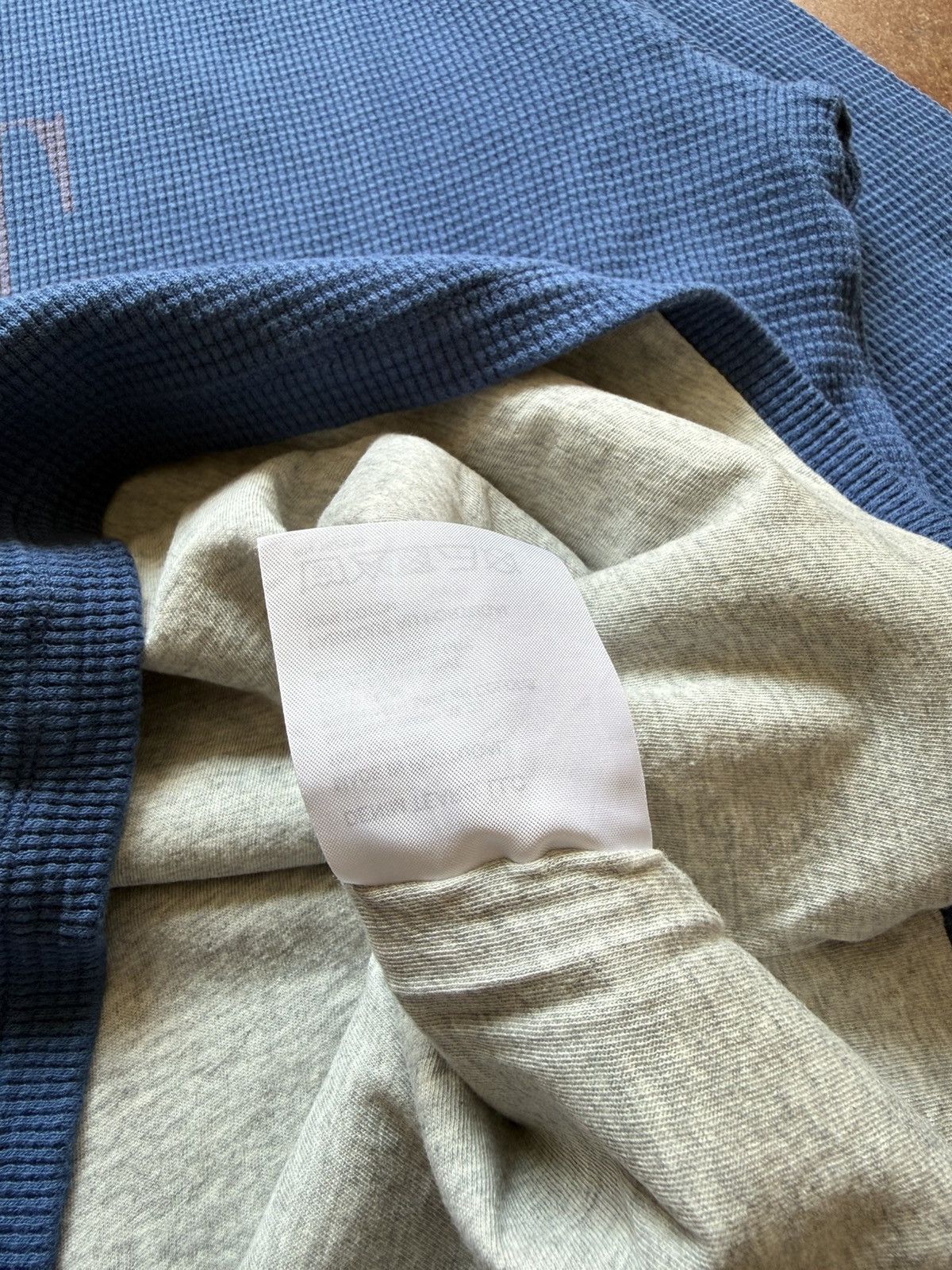 DENIM TEARS Denim Tears ADG Inc. Thermal Blue Medium Size US M / EU 48-50 / 2 - 7 Thumbnail