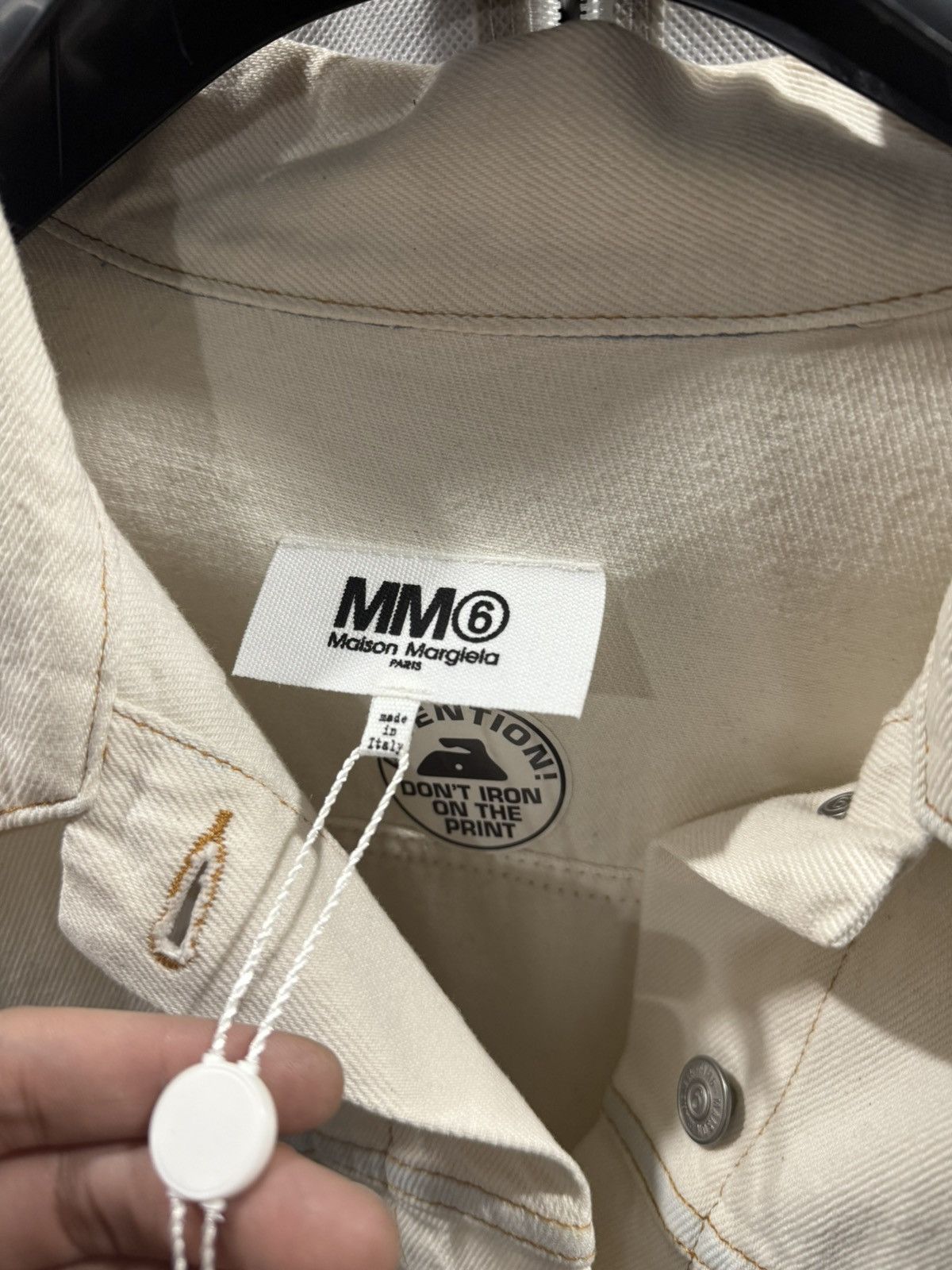 MM6 MM6 Cut off Denim Jacket Size US S / EU 44-46 / 1 - 9 Thumbnail