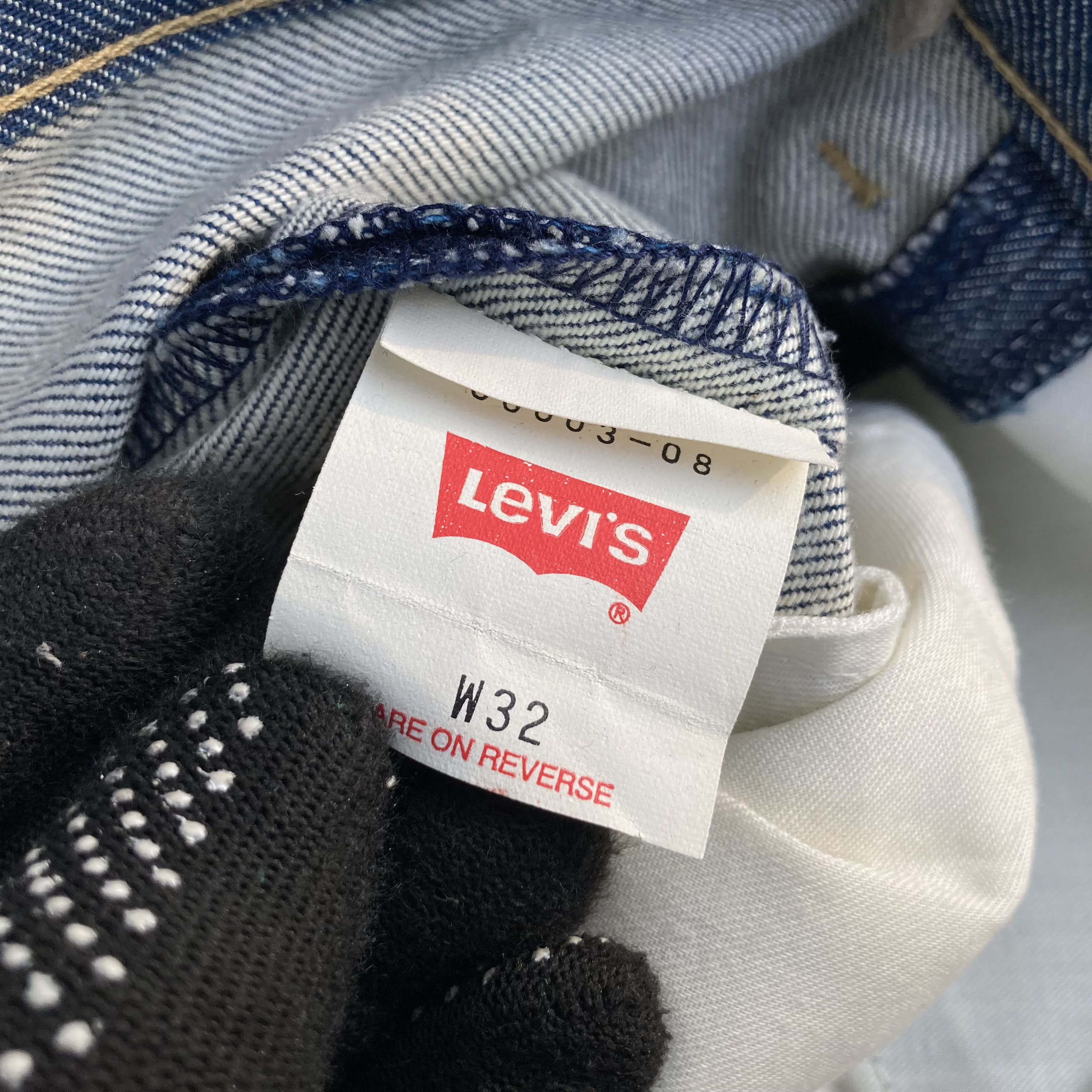 Japanese Brand × Levi's × Vintage Vtg Levis Engineered Kimura Denim 90s Button Jeans Size US 32 / EU 48 - 6 Thumbnail