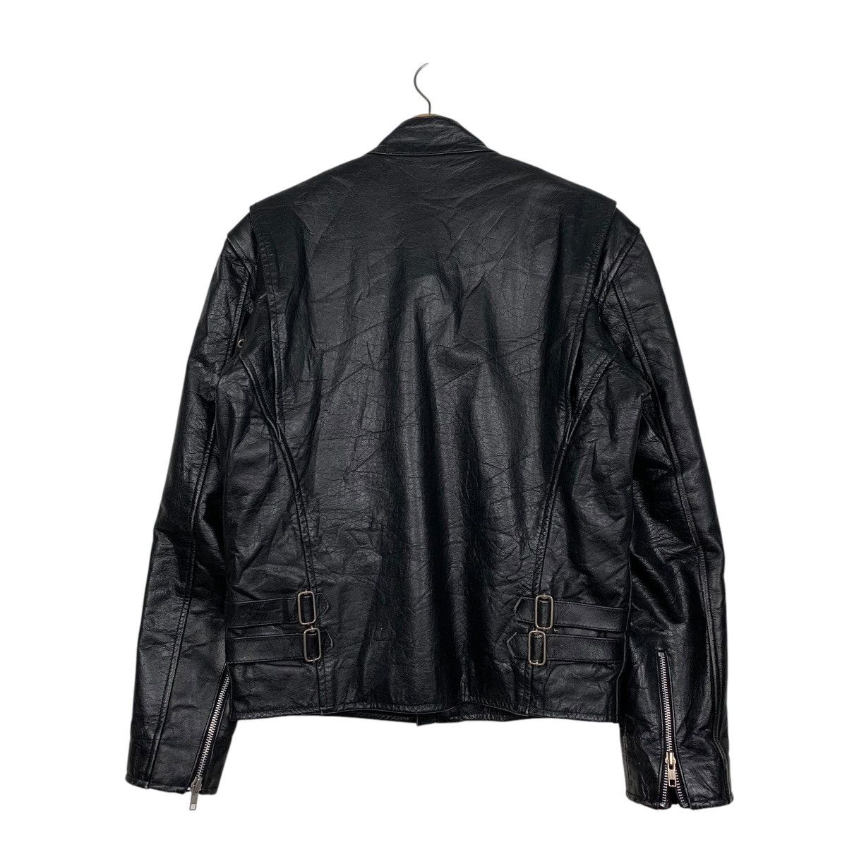 Japanese Brand Horn Works Motorcycle Riding Leather Jacket Size US M / EU 48-50 / 2 - 7 Thumbnail