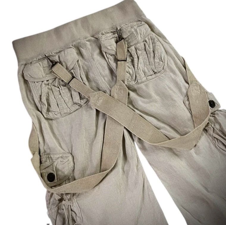 Japanese Brand G.O.A military flared cargo pants Size US 32 / EU 48 - 8 Thumbnail
