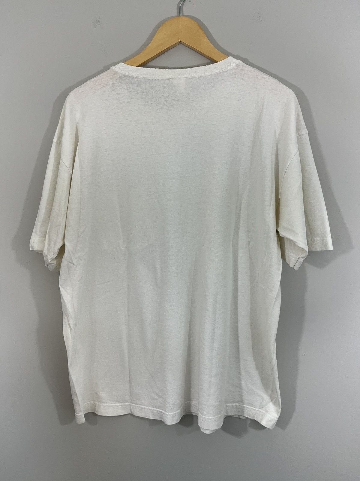 Vintage Thrashed Oversized Distressed Blank Pocket Tee Size US M / EU 48-50 / 2 - 7 Thumbnail