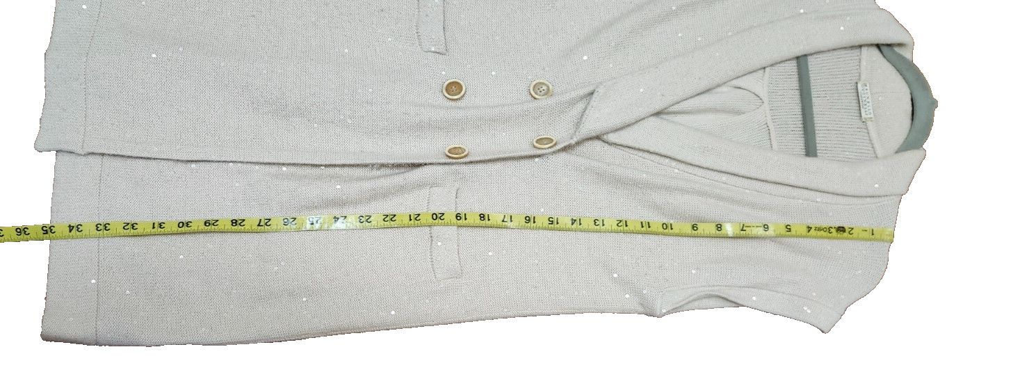 Brunello Cucinelli Brunello Cucinelli Sleeveless Shawl Cardigan Speckled Size M / US 6-8 / IT 42-44 - 10 Thumbnail