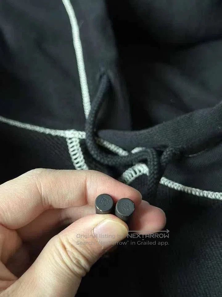 Loewe Loewe Contrast Stitch Hooded Sweatshirt. Size US XL / EU 56 / 4 - 5 Thumbnail