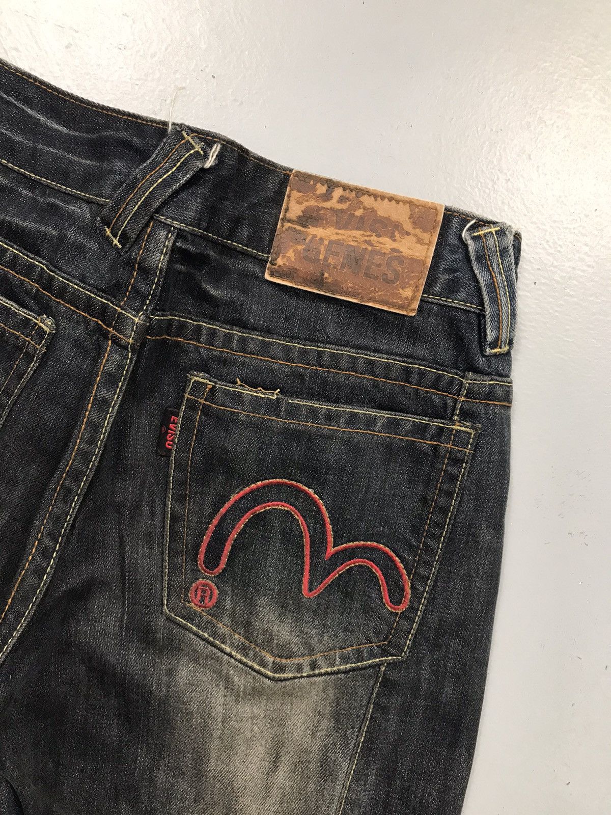Japanese Brand Vintage Evisu inspired seagull denim Size US 28 / EU 44 - 12 Thumbnail