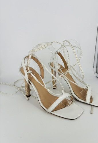 Jacquemus Jacquemus White Leather Sandals – US 9 Size US 9 / IT 39 - 1 Thumbnail
