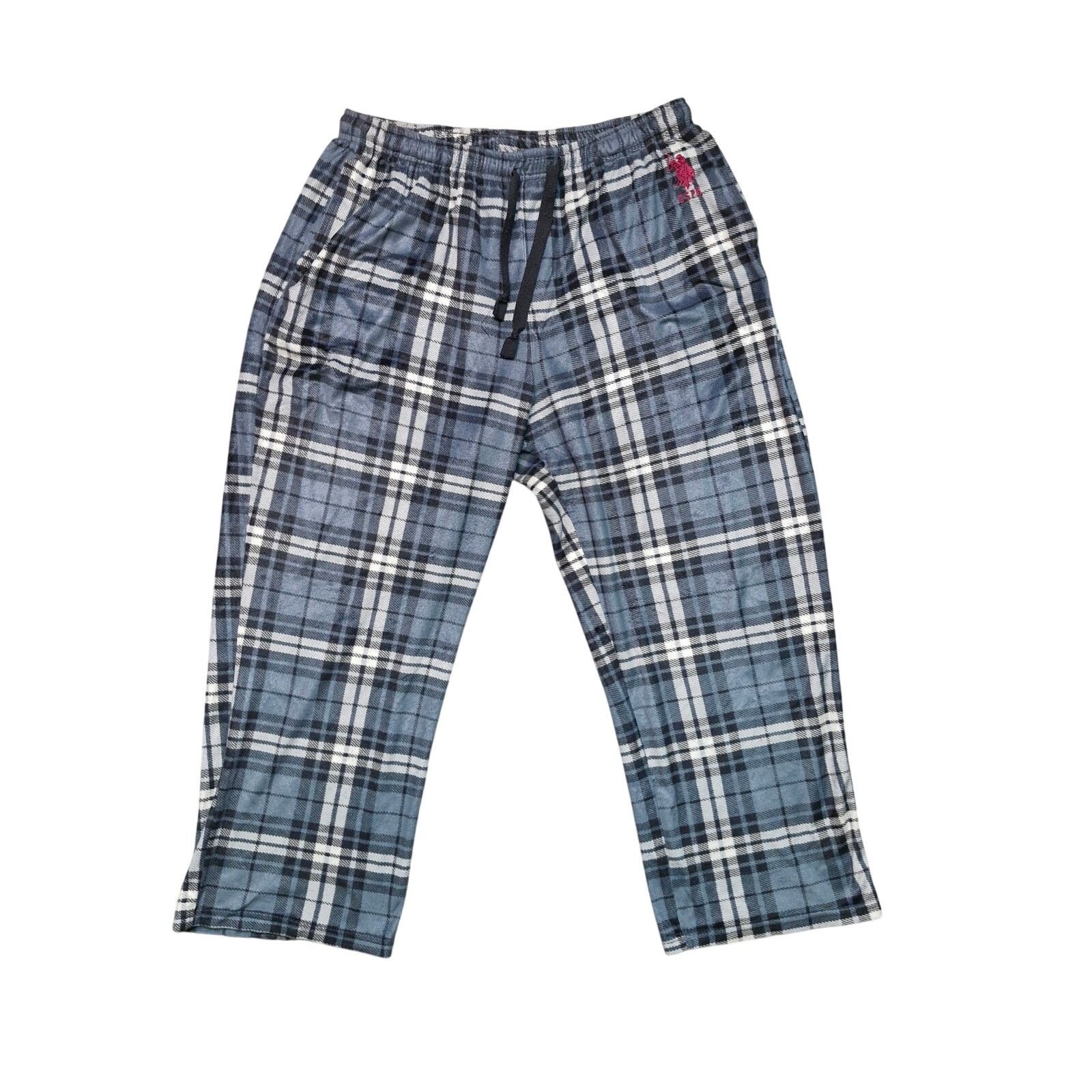 U.S. Polo Assn. U.S. Polo Assn. Men’s Microfleece Lounge Pajama Pants Size L Size US 34 / EU 50 - 1 Thumbnail