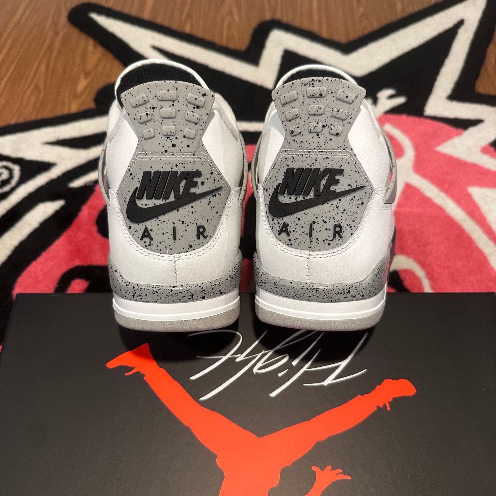 Jordan Brand Jordan 4 Retro White Cement (2025) – Size 12 – Brand New Size US 12 / EU 45 - 5 Thumbnail
