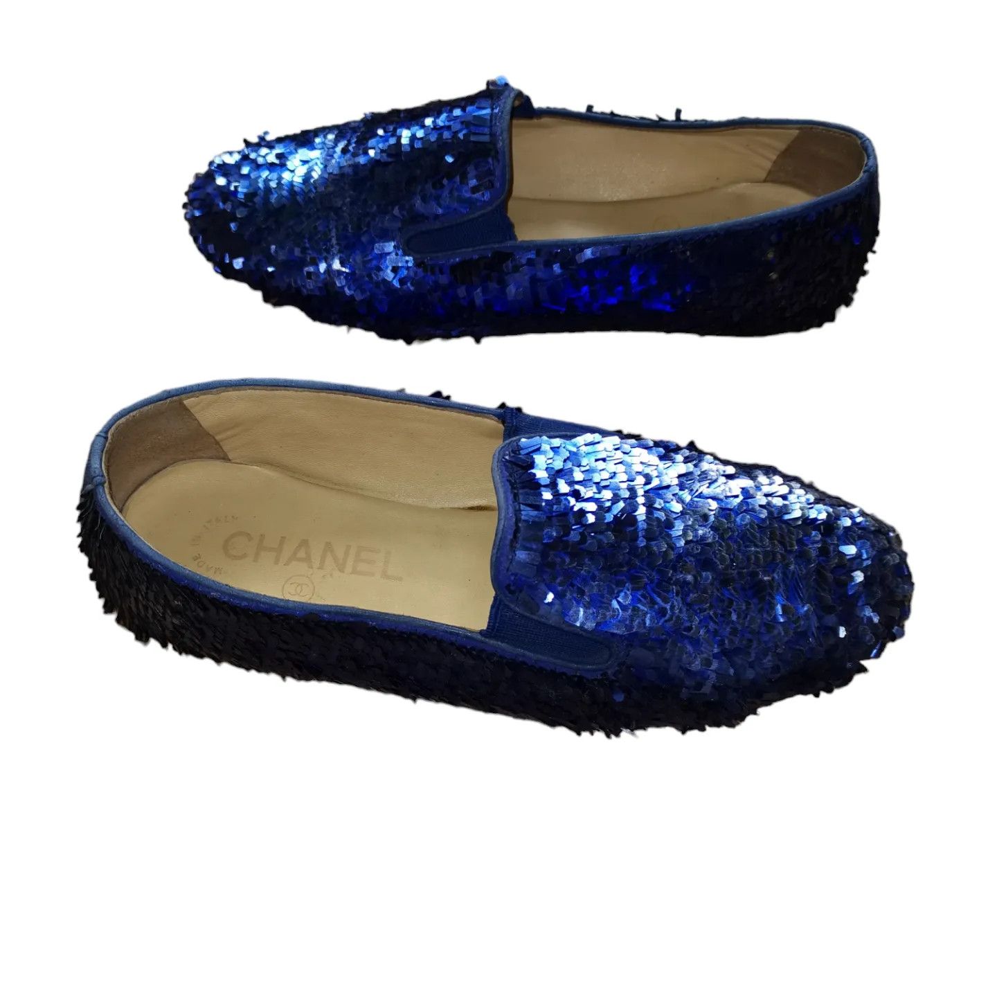 Chanel Chanel sequins flats rare colorway Size US 5.5 / IT 35.5 - 2 Thumbnail