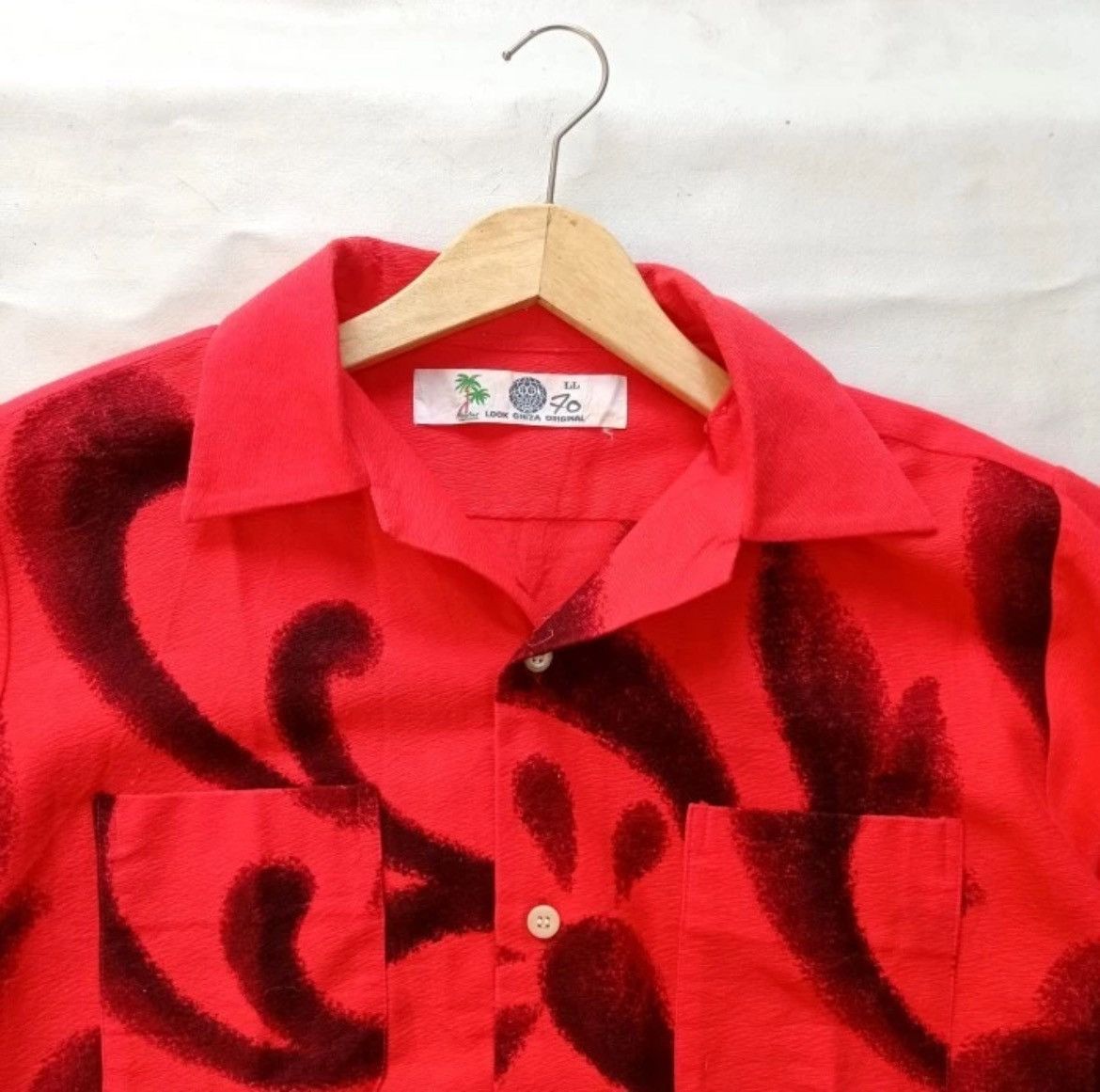 Japanese Brand × The PARK ING Ginza Look ginza art fullprint heavy weight open collar shirt Size US L / EU 52-54 / 3 - 3 Thumbnail
