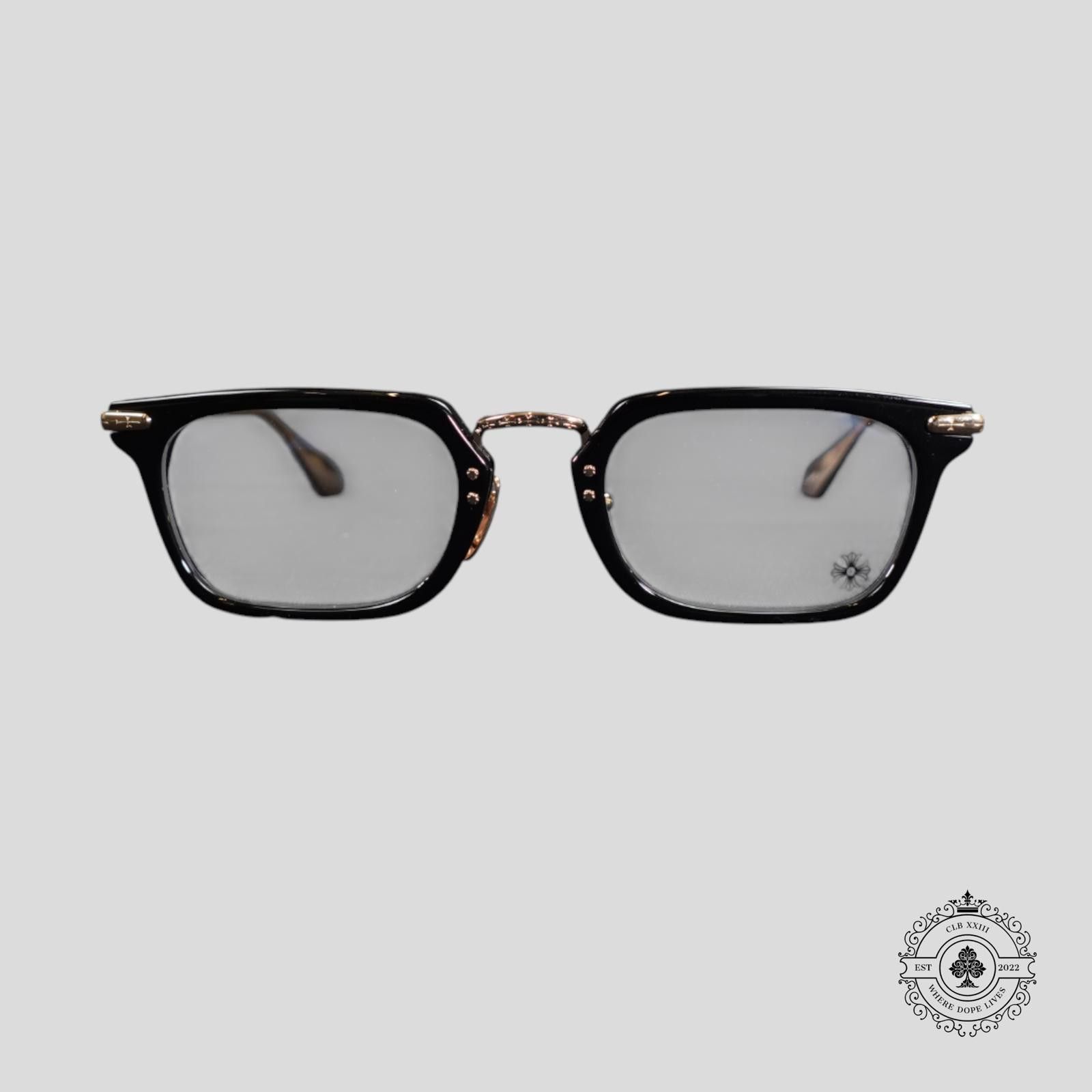 Chrome Hearts Chrome Hearts Snat Glasses in Black/Gold Size ONE SIZE - 1 Thumbnail