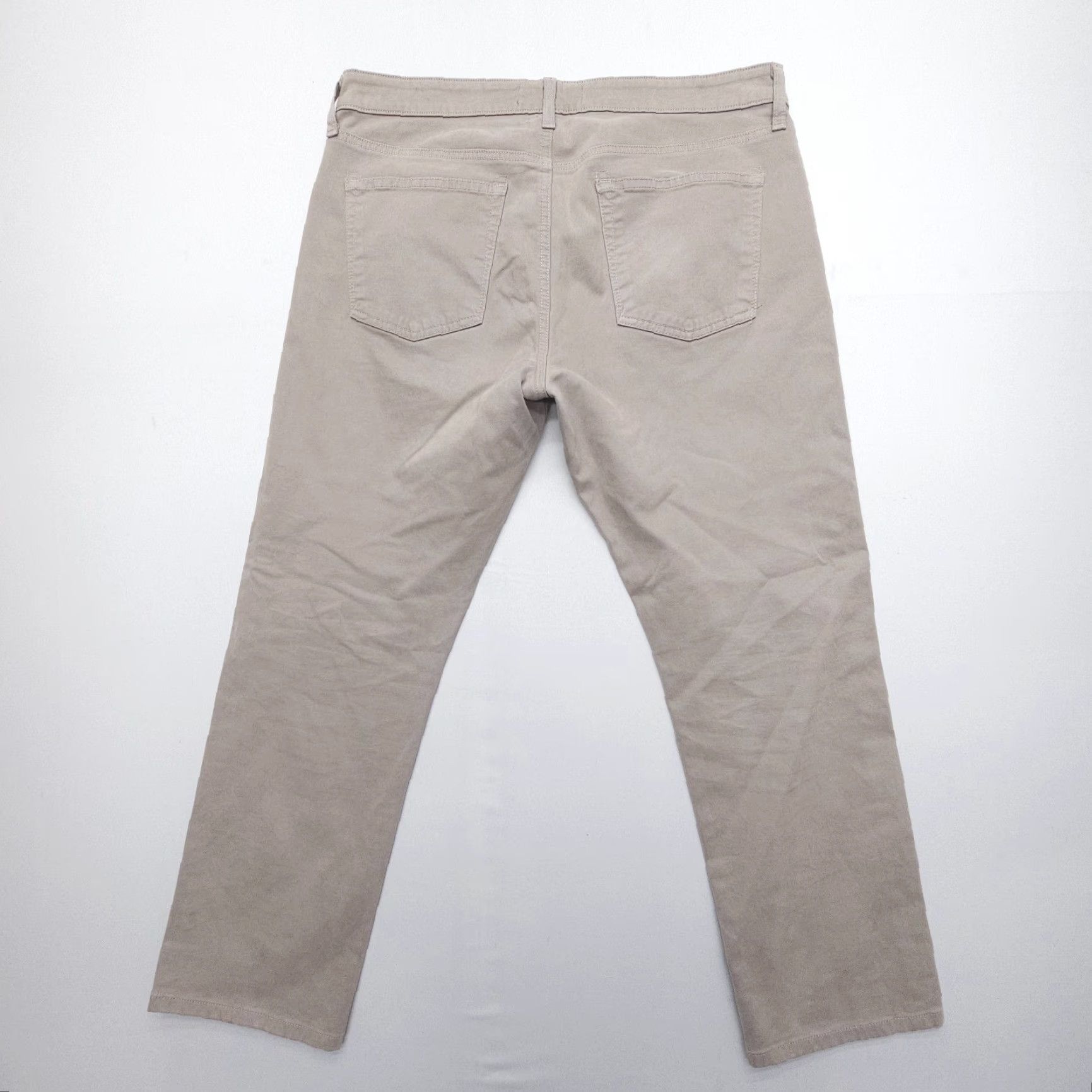 J Brand J. Brand Kane 5-Pocket Pants Mens 34 Chino Khaki Beige Cotton Twill Regular Straight Pocket 5-Design Vintage No Women Mens Size US 34 / EU 50 - 2 Thumbnail