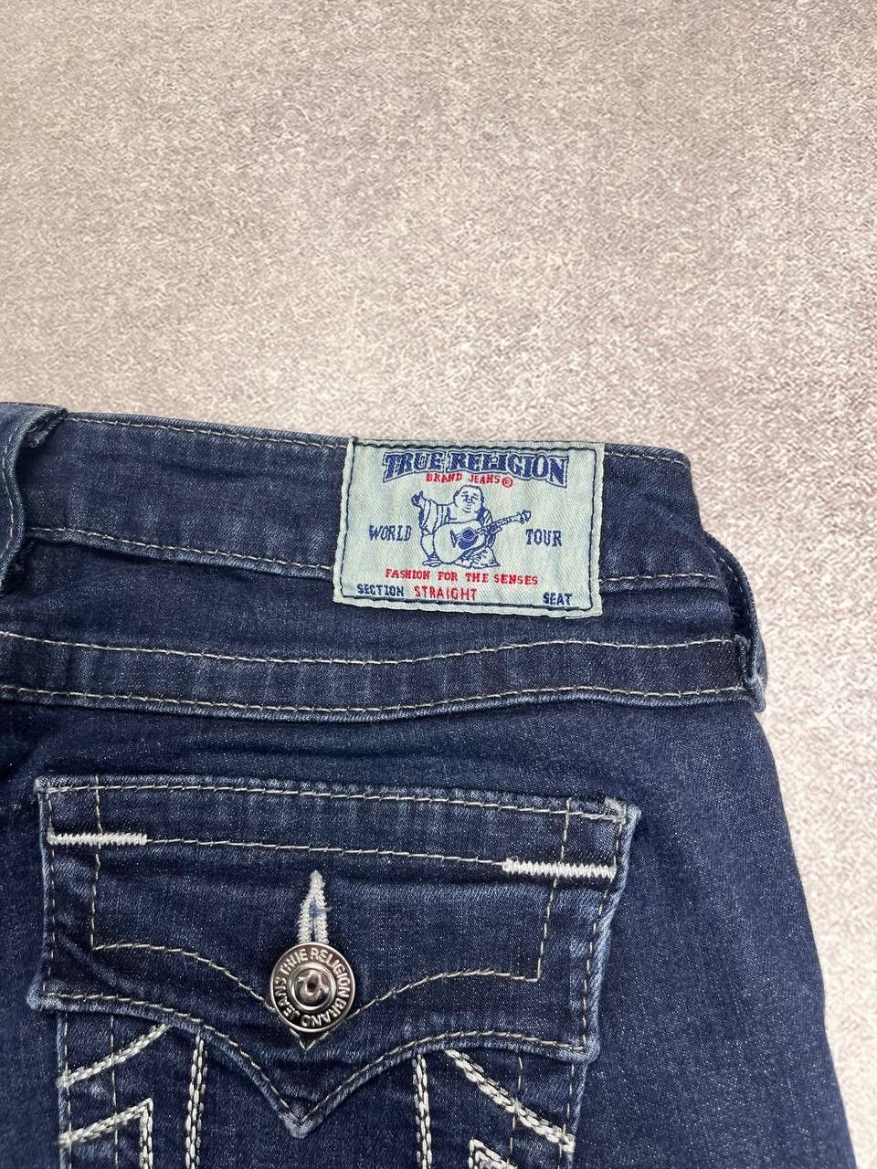 True Religion Vintage True Religion Straight Baggy Jeans Y2K 28 Size US 28 / EU 44 - 3 Thumbnail