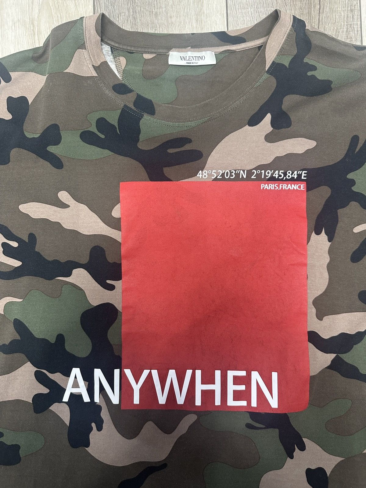 Valentino Valentino CAMO ANYWHEN Tee Size US XXL / EU 58 / 5 - 2 Thumbnail
