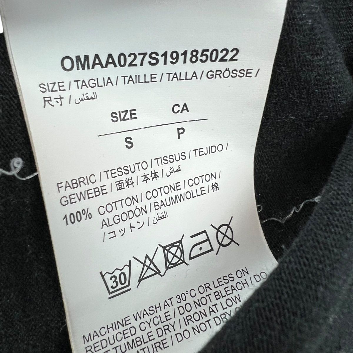 Off-White Off-White Mini Logo Black T Shirt Size US S / EU 44-46 / 1 - 4 Thumbnail