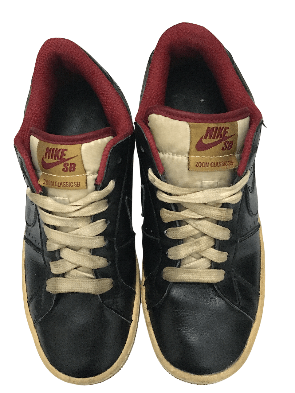 Nike Nike SB Zoom Classic SB Black Red US 5 Skateboarding Shoes Size US 5 / EU 37 - 15 Thumbnail
