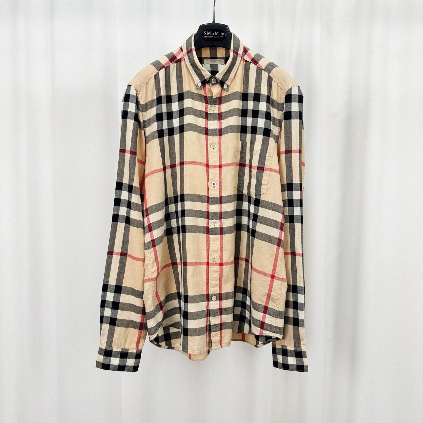 Burberry Burberry Classic Check Long Sleeve Shirt Size US M / EU 48-50 / 2 - 1 Preview