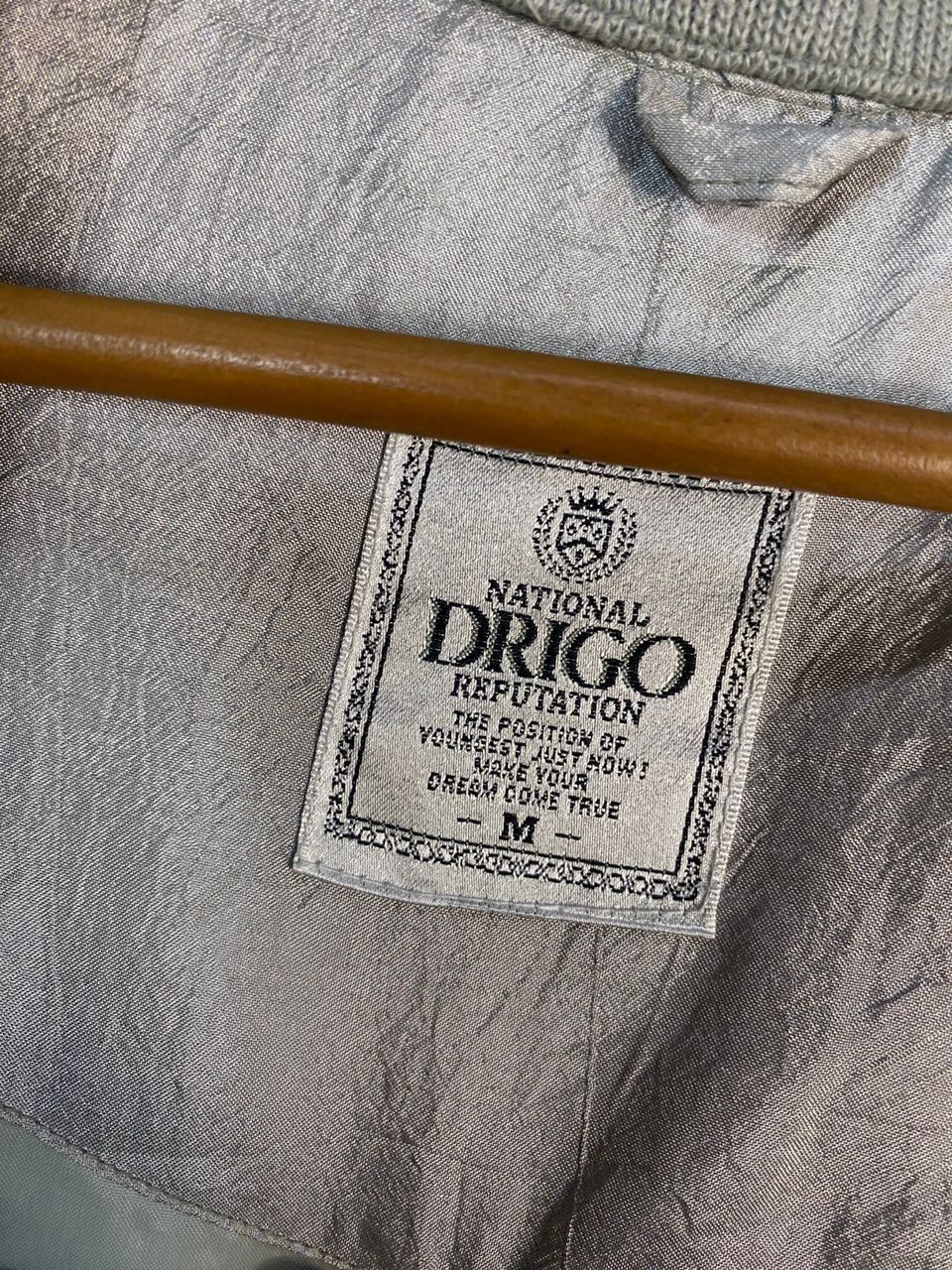 Japanese Brand × Vintage Vintage drigo zipper Bomber jacket Size US L / EU 52-54 / 3 - 7 Thumbnail