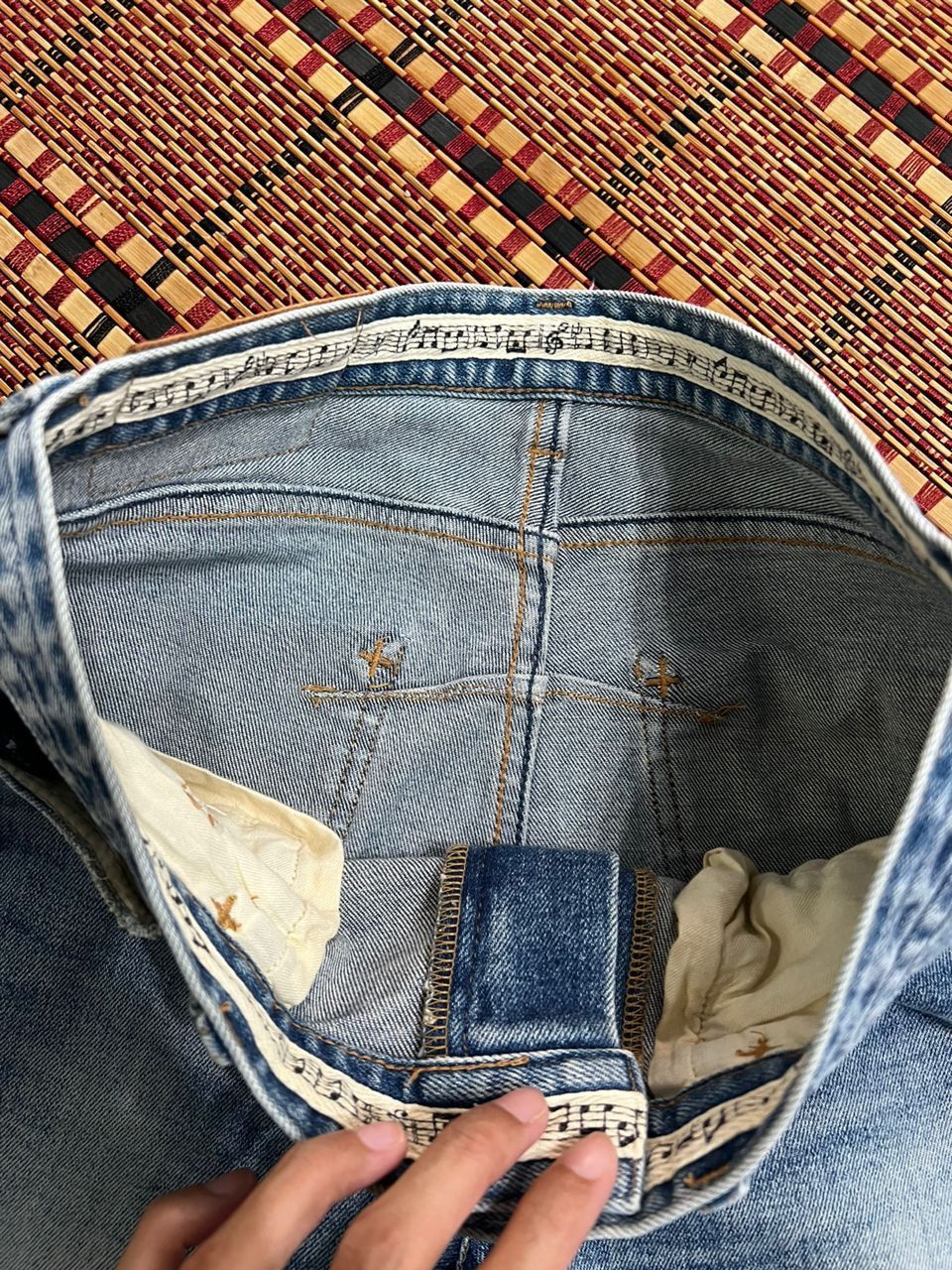 Number (N)ine Number (n)ine x studious denim jeans Size US 31 - 4 Thumbnail