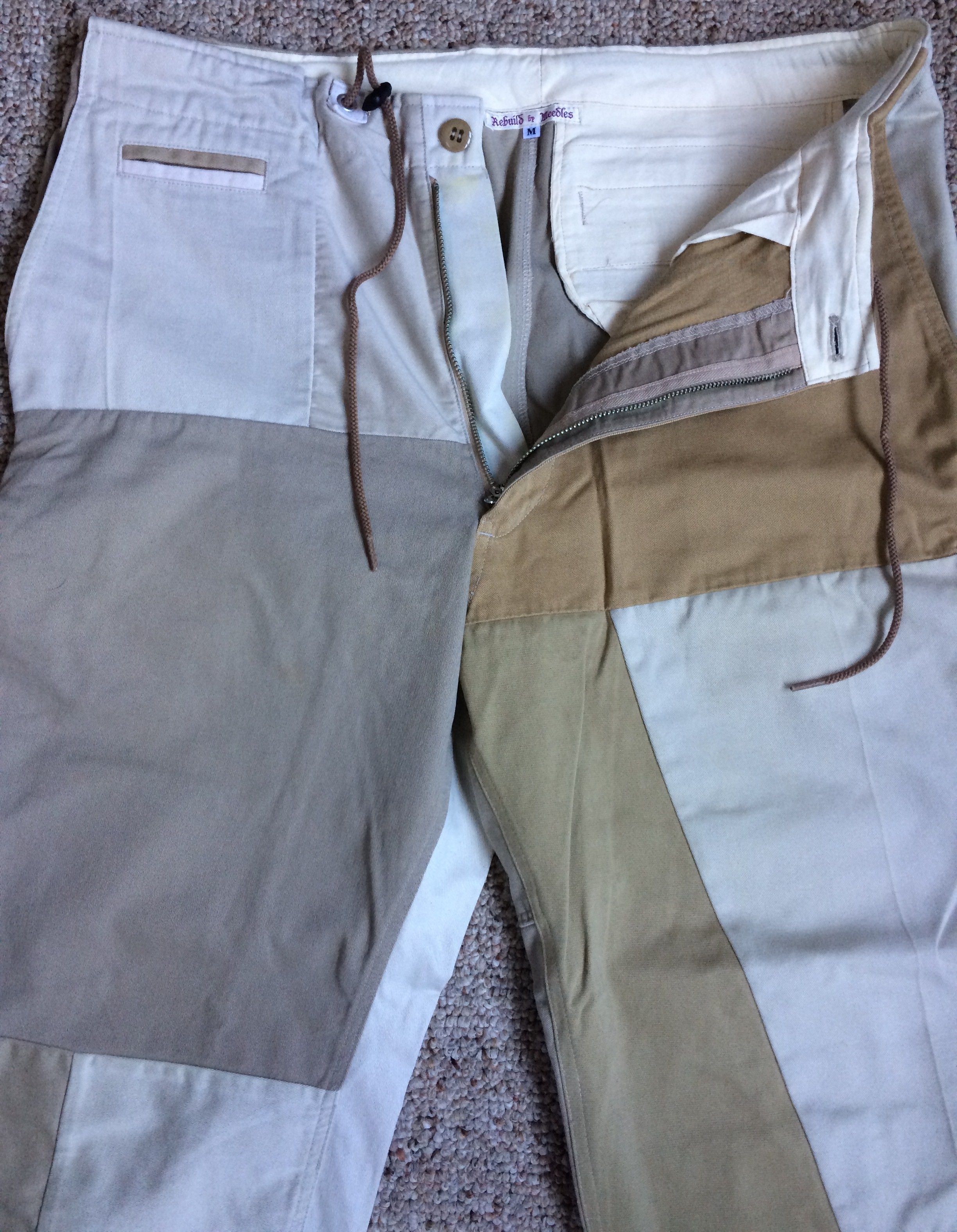 Needles Rebuild by Needles Patchwork Cargo Pants Size US 32 / EU 48 - 2 Thumbnail