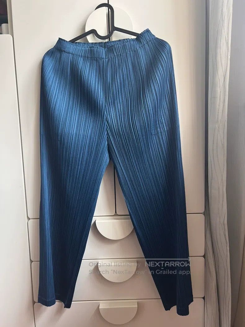 Issey Miyake Blue Pants