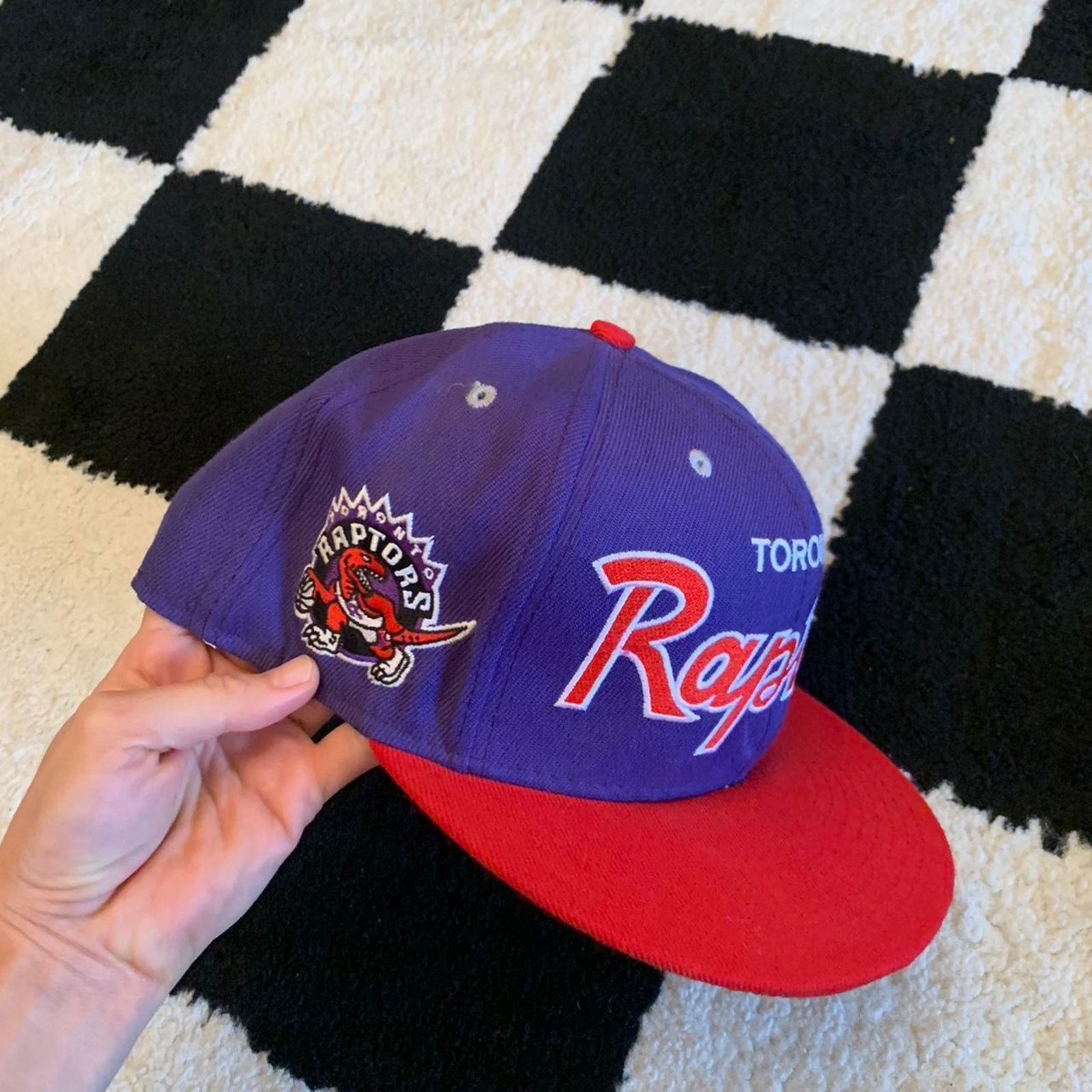 Mitchell & Ness NBA Toronto Raptors Snapback Hat Size ONE SIZE - 3 Thumbnail