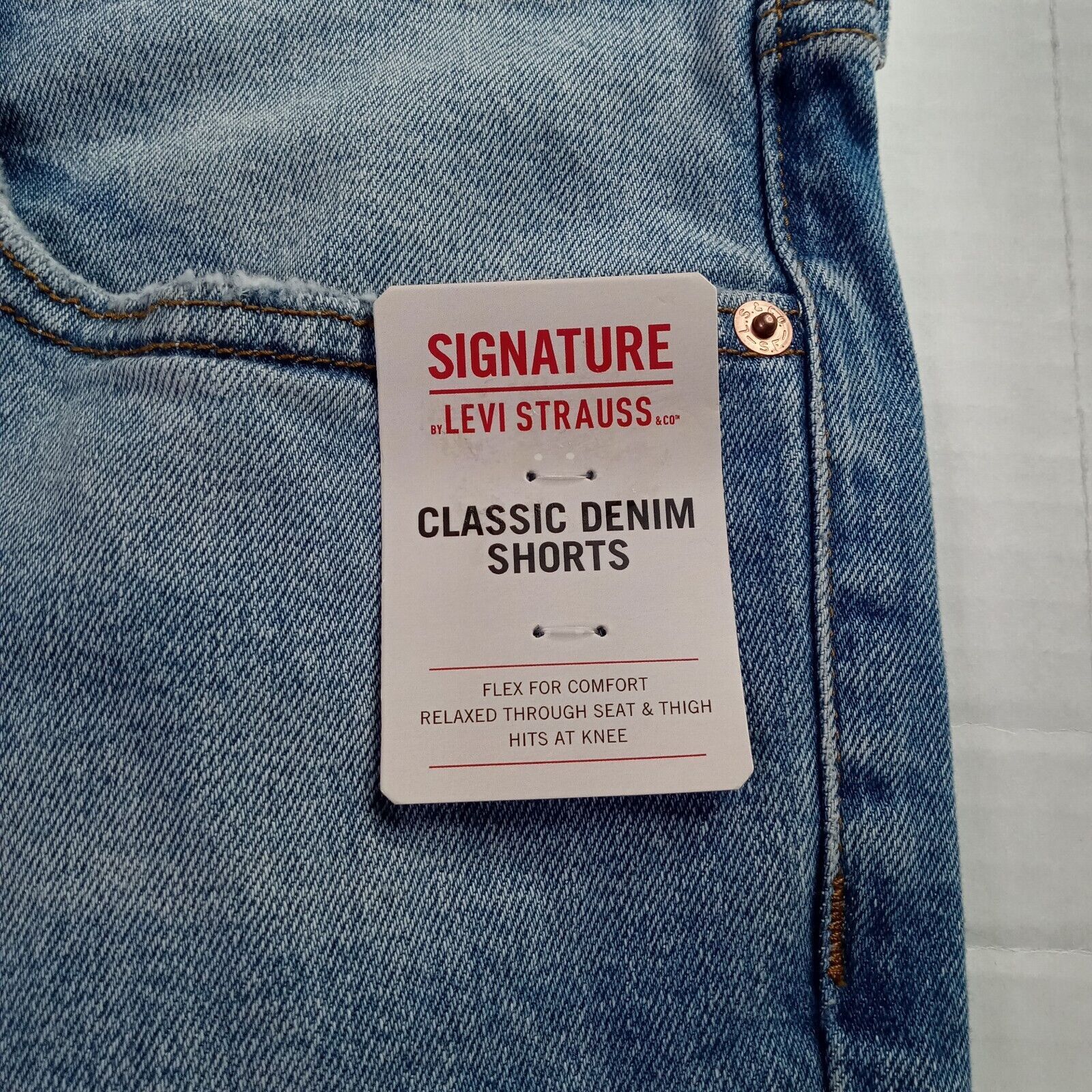 Levi's Levi Strauss Signature Jean Shorts Men's Size 40 Blue Size US 40 / EU 56 - 3 Thumbnail