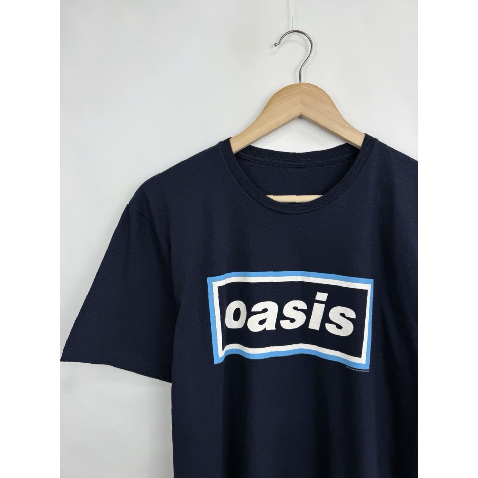 Vintage VINTAGE Oasis Maine Road 96 T-Shirt Liam Gallagher 2024 Size M Blue Mens Shirt Size US M / EU 48-50 / 2 - 3 Thumbnail