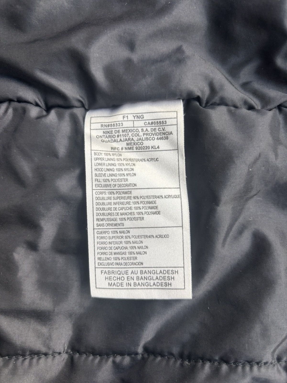 Nike ACG Nike ACG Gray 3-Layer Stormfit Jacket US L Size US L / EU 52-54 / 3 - 6 Thumbnail