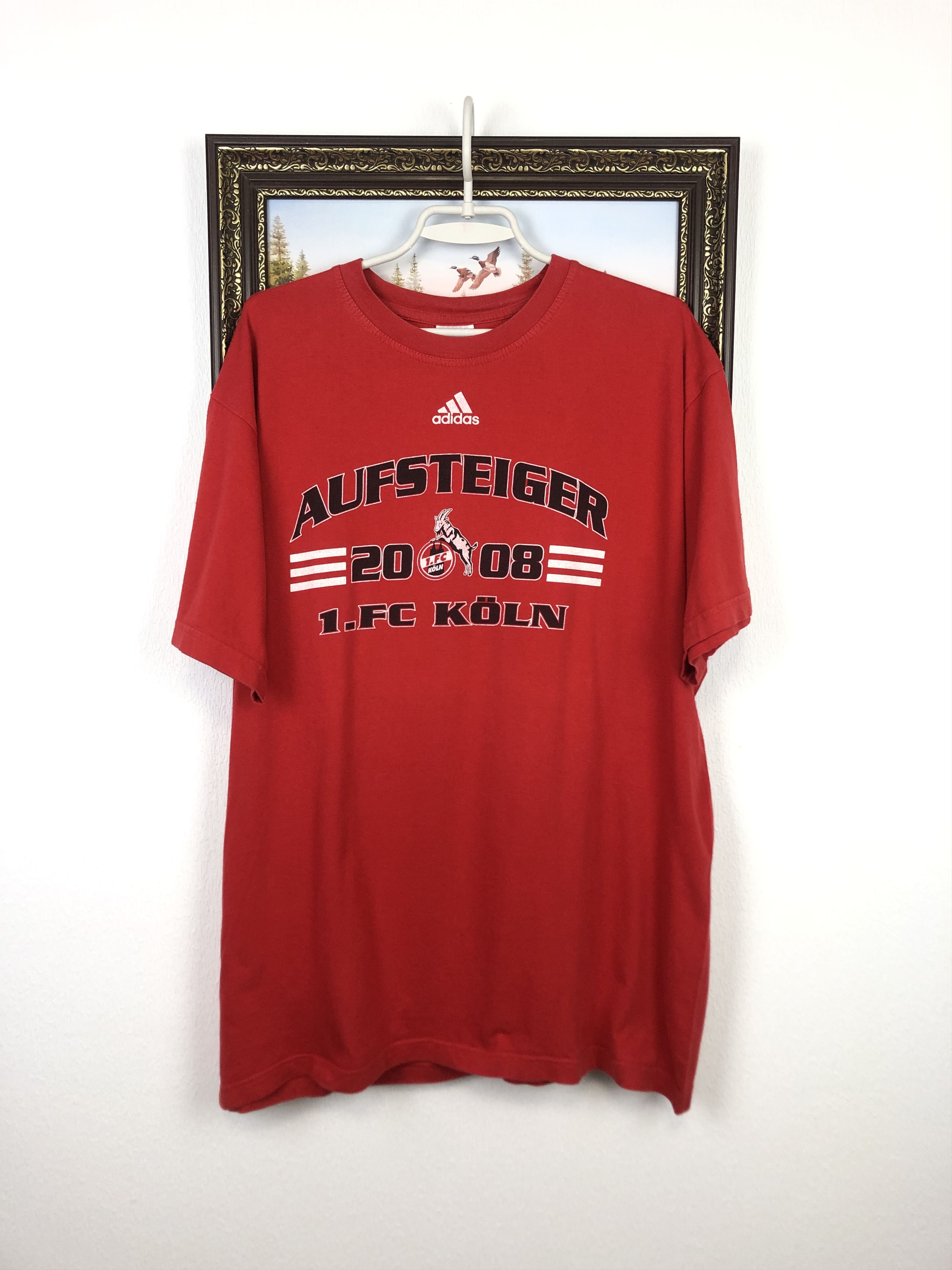 Adidas Vintage Adidas Koln Football Shirt Train Soccer Jersey Tee Size US XL / EU 56 / 4 - 1 Thumbnail