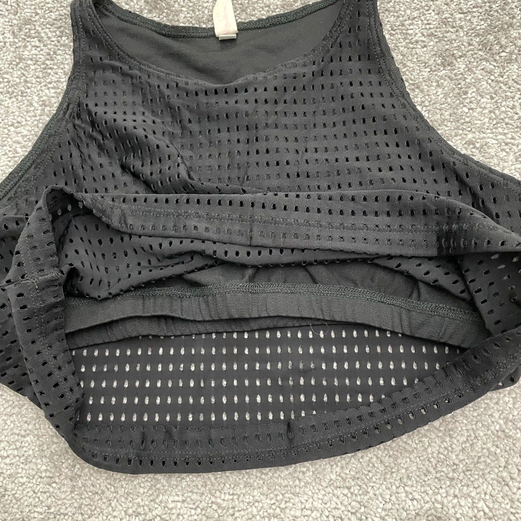 Free People Free People Movement x Onzie Active Cropped Tank Top Womens L Black Athletic Tank Size L / US 10 / IT 46 - 3 Thumbnail