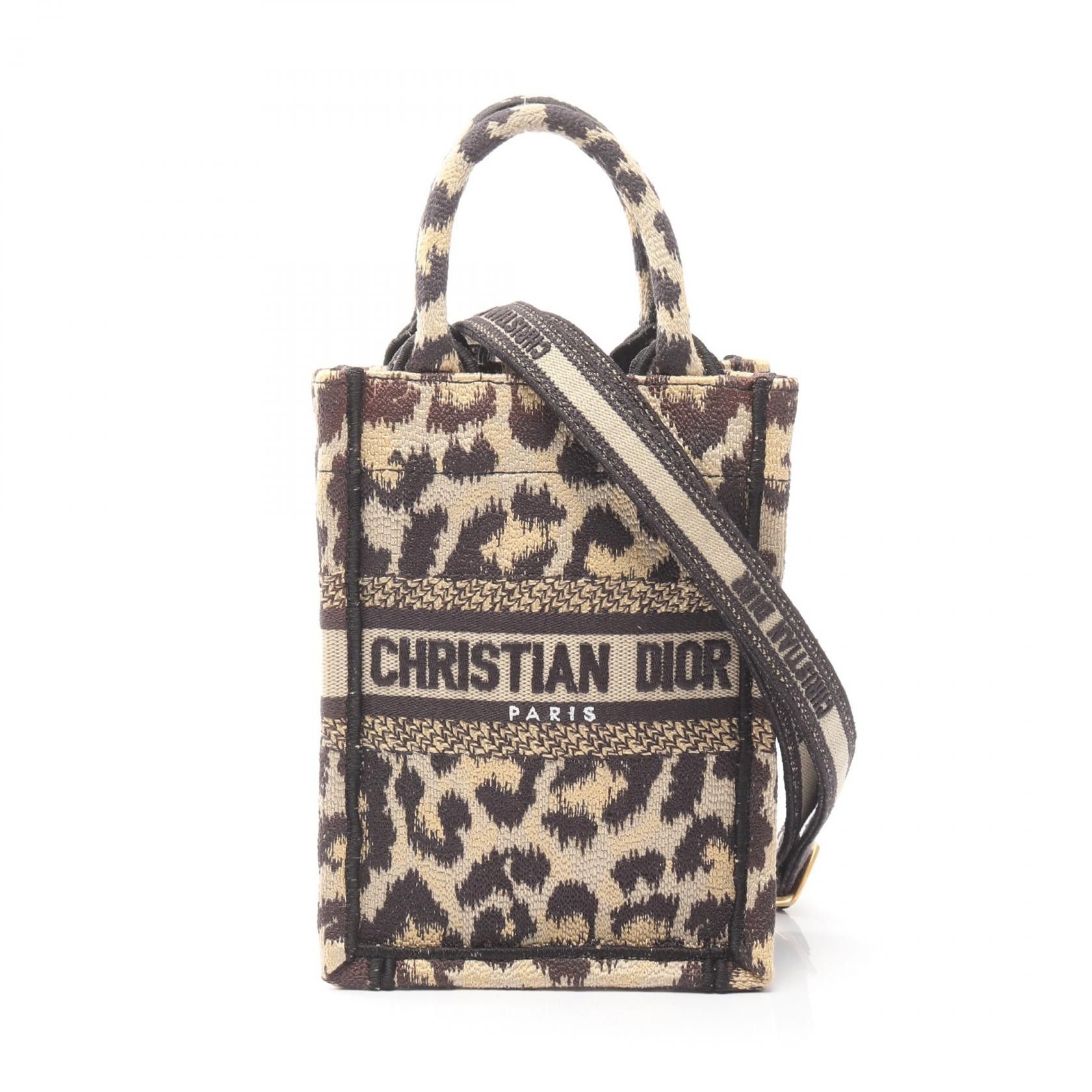 Dior Dior Dior BOOK TOTE Canvas Shoulder Bag Textile Handbag S5555CRHM DUTY FREE for USA Size ONE SIZE - 1 Thumbnail