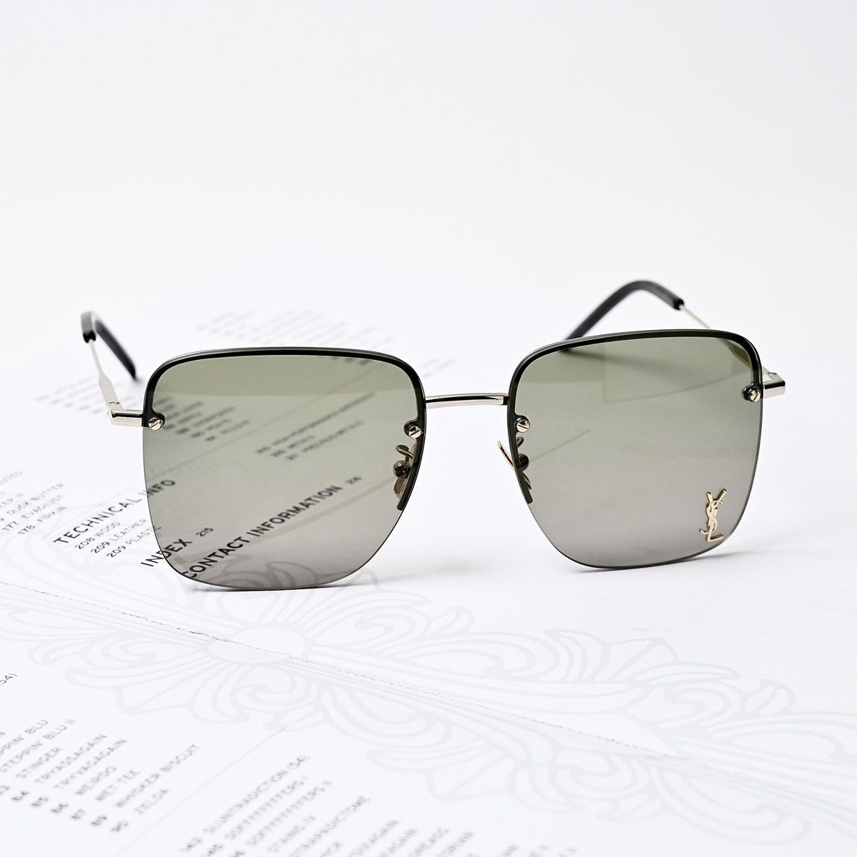 Saint Laurent Paris SAINT LAURENT SL 312 M 003 SUNGLASSES Size ONE SIZE - 8 Thumbnail