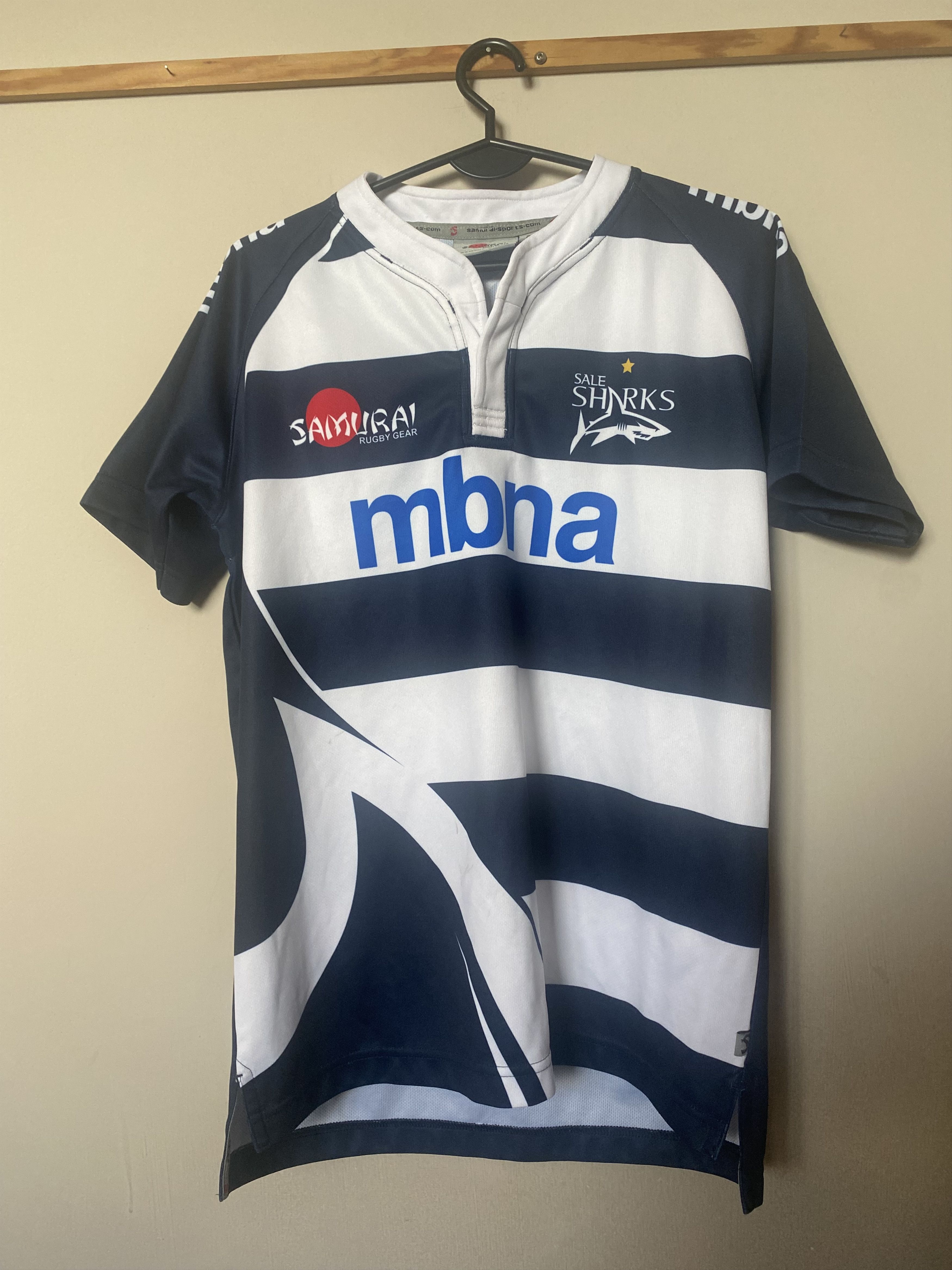 Other Rugby Jersey SALE SHARKS 2013 - 2014 - Samurai - S - UNIQUE Size US S / EU 44-46 / 1 - 1 Thumbnail