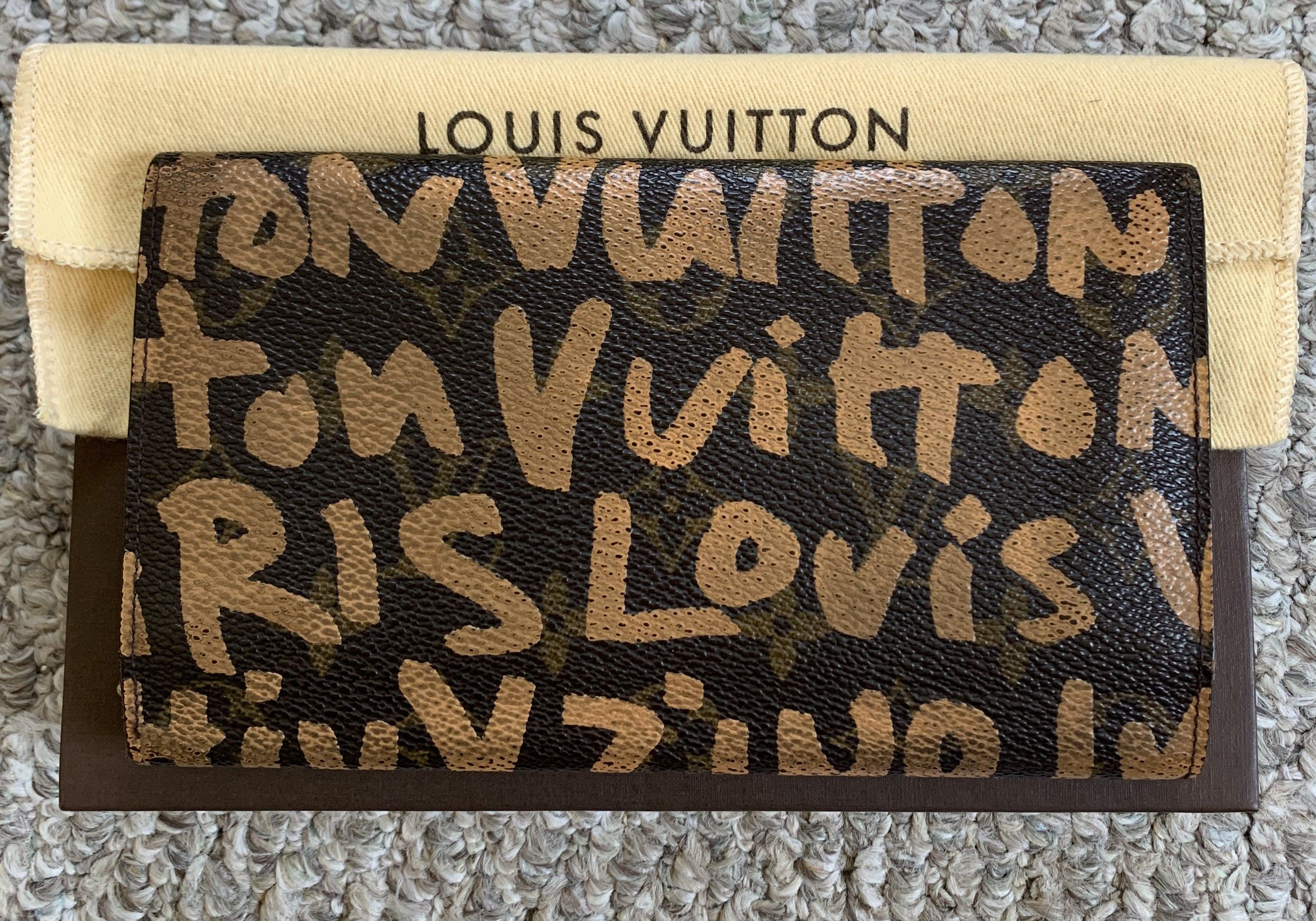 Louis Vuitton × Stephen Sprouse S/S 2001 Louis Vuitton x Sprouse Graffiti Monogram Wallet Size ONE SIZE - 3 Thumbnail