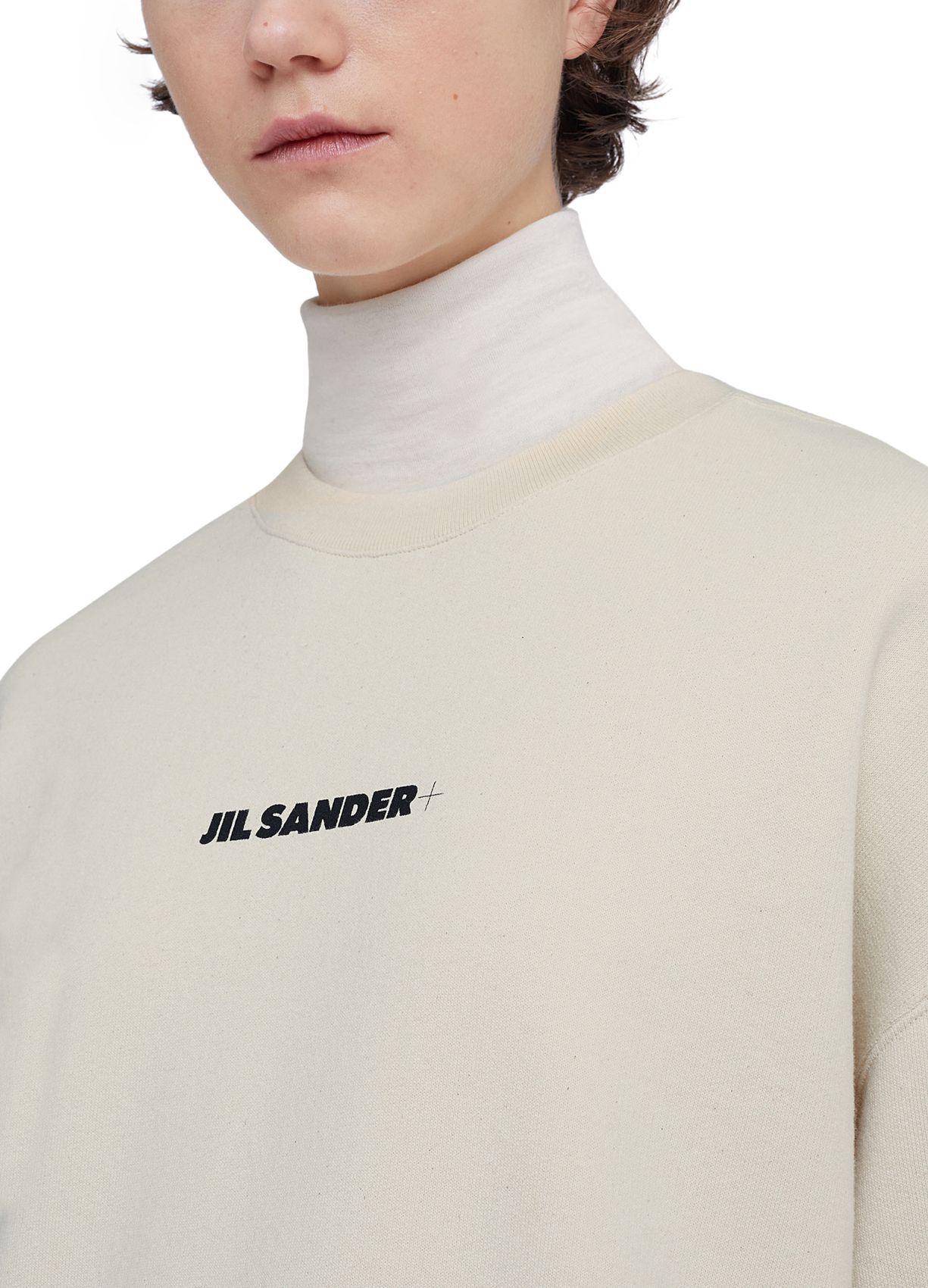 Jil Sander o1mt1gz0824 Sweatshirt in Natural Size M / US 6-8 / IT 42-44 - 4 Thumbnail