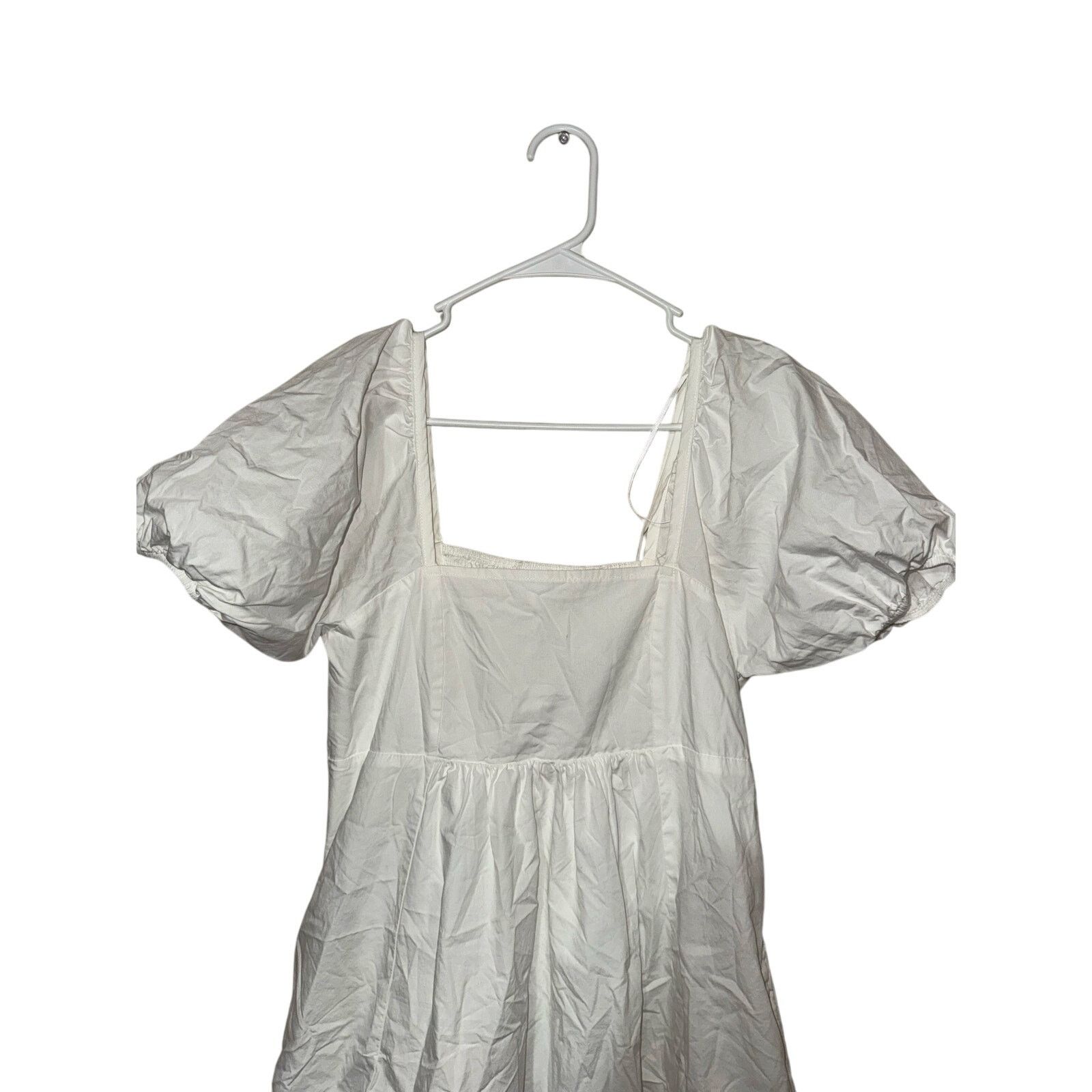 Cody James Draper James Puff Sleeve Cotton Dress - Size Small Size S / US 4 / IT 40 - 2 Thumbnail