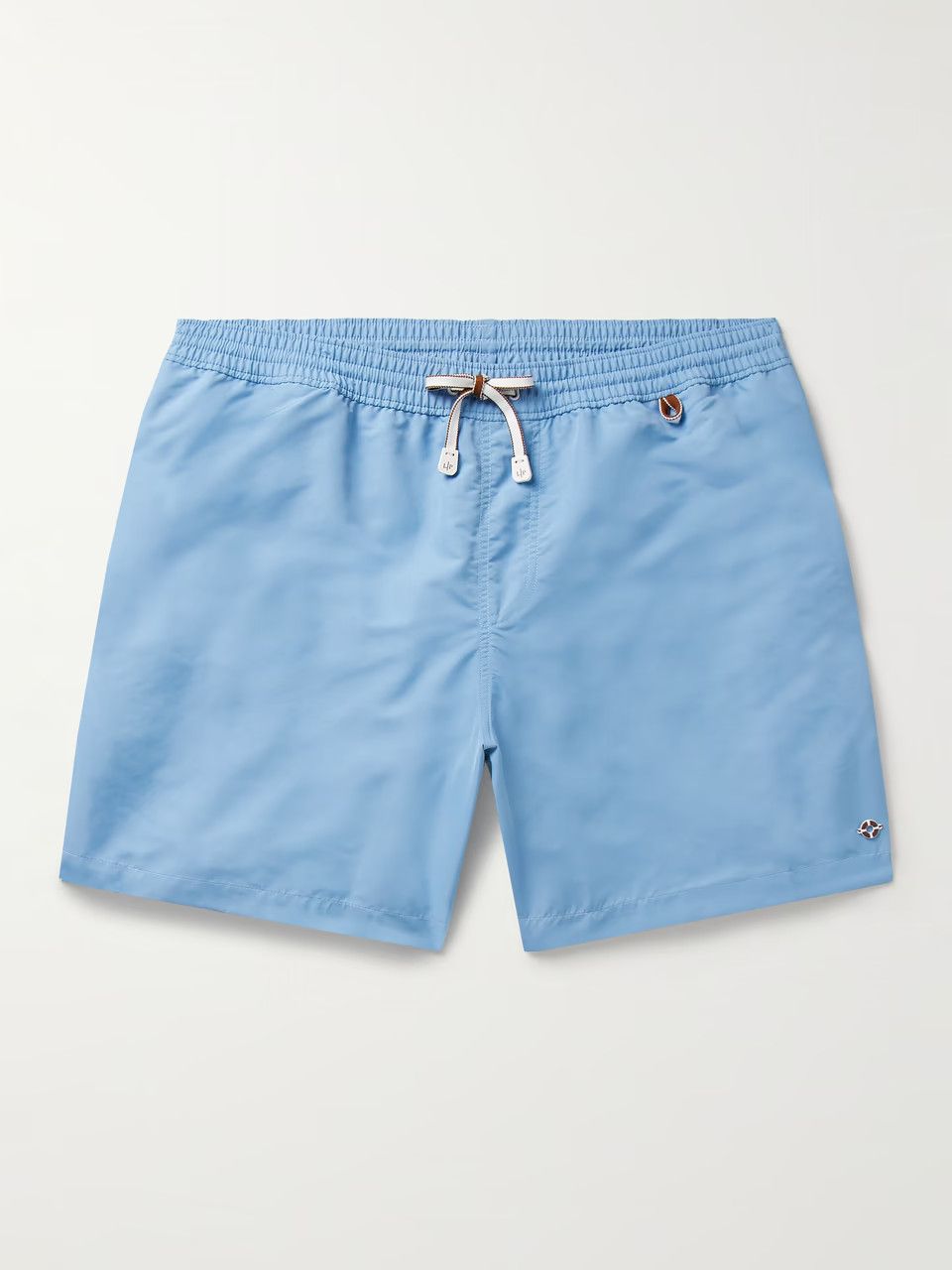 o1w1db10824 Bay Swim Shorts in Light Blue