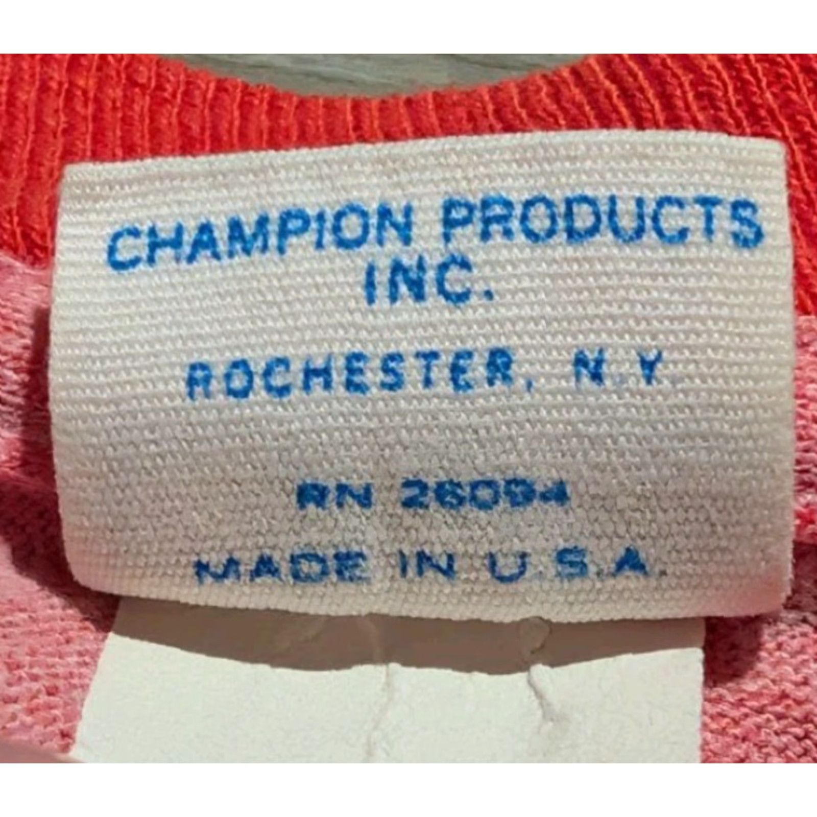 Champion Vtg 70s Champion WKU Western Kentucky University USA Made Ringer Tee S/M Pink Size ONE SIZE - 7 Thumbnail