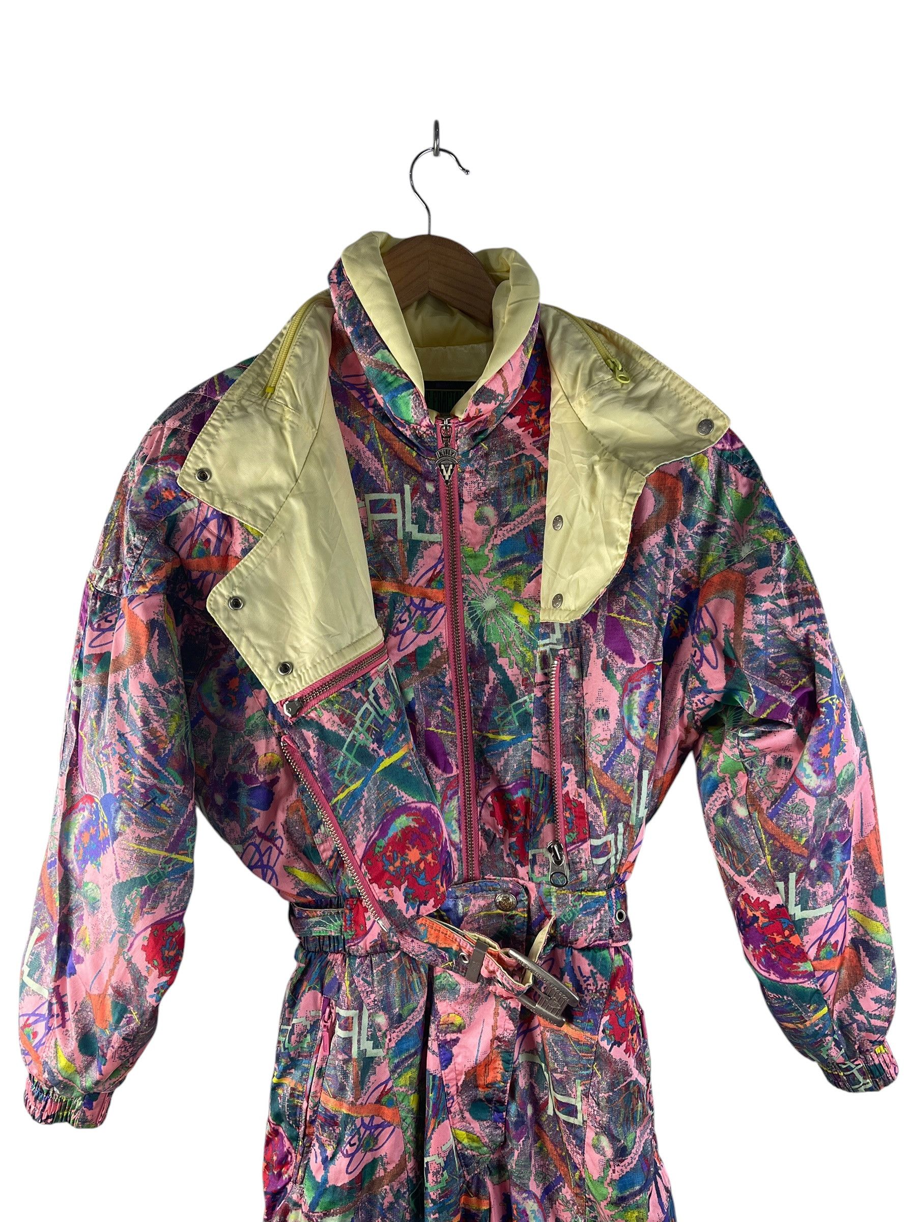 Japanese Brand Vintage Killy “The Power of Fractal” Ski Suit Snow Suit Size US 30 / EU 46 - 11 Thumbnail