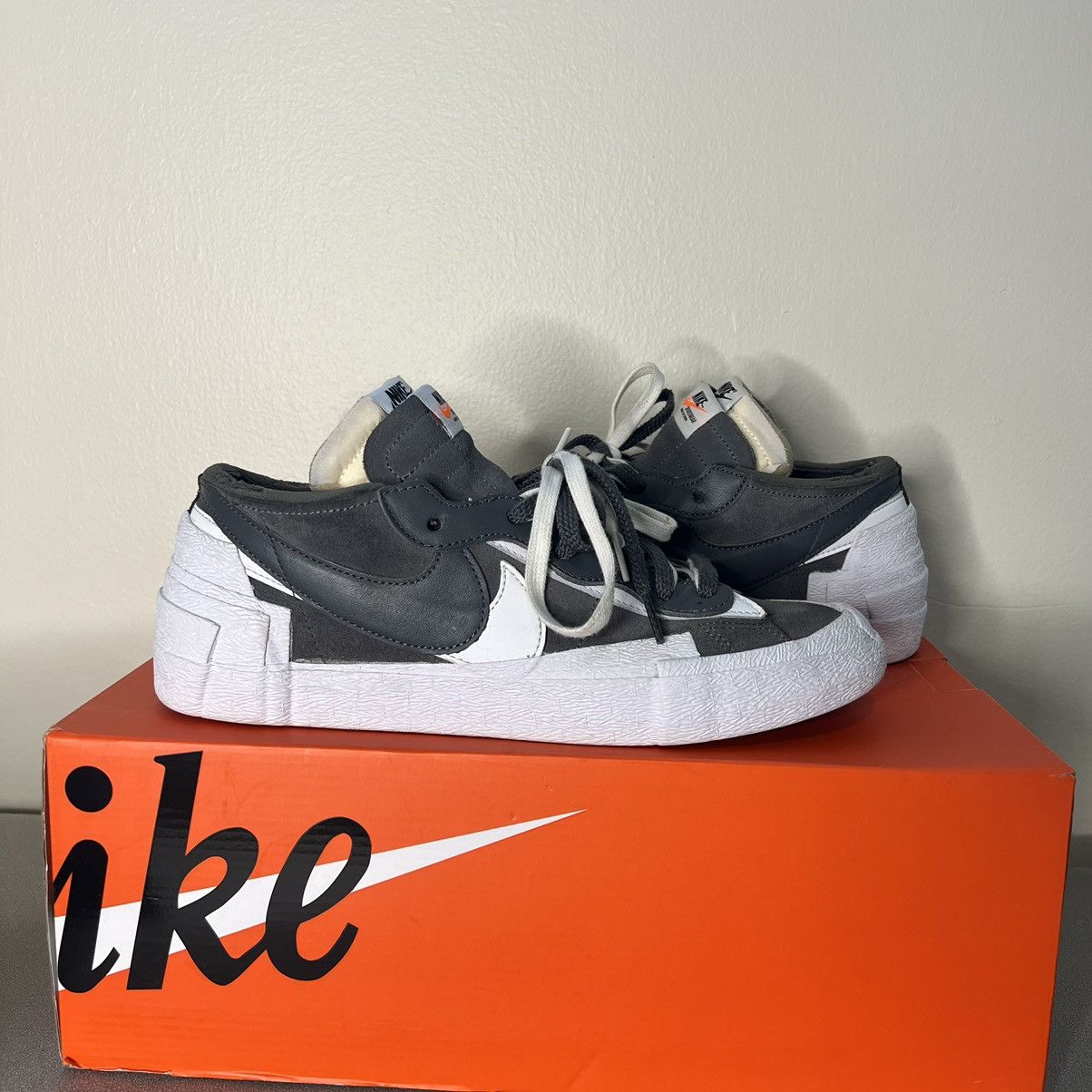 Nike × Sacai Nike Blazer Low Sacai Size US 10 / EU 43 - 1 Thumbnail