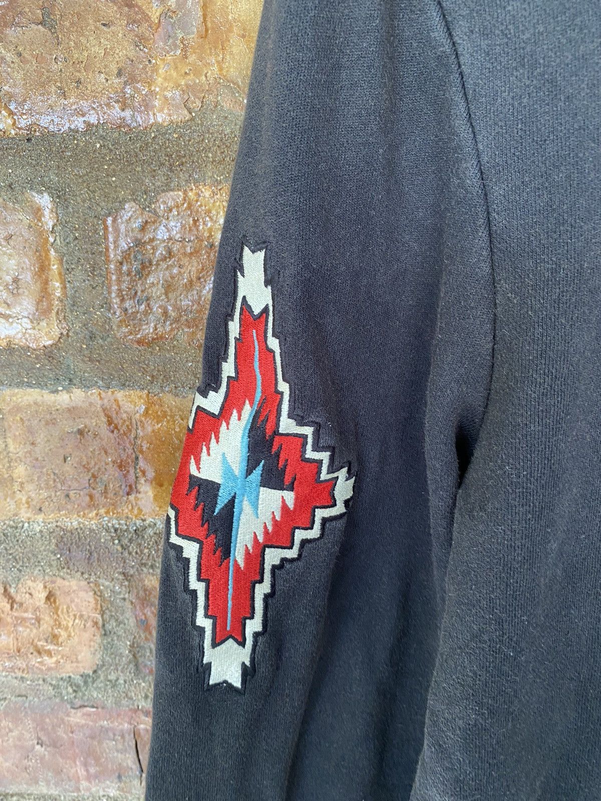 Japanese Brand 1990s Gemstone embroidered Ortega Japanese Native Size US S / EU 44-46 / 1 - 6 Thumbnail