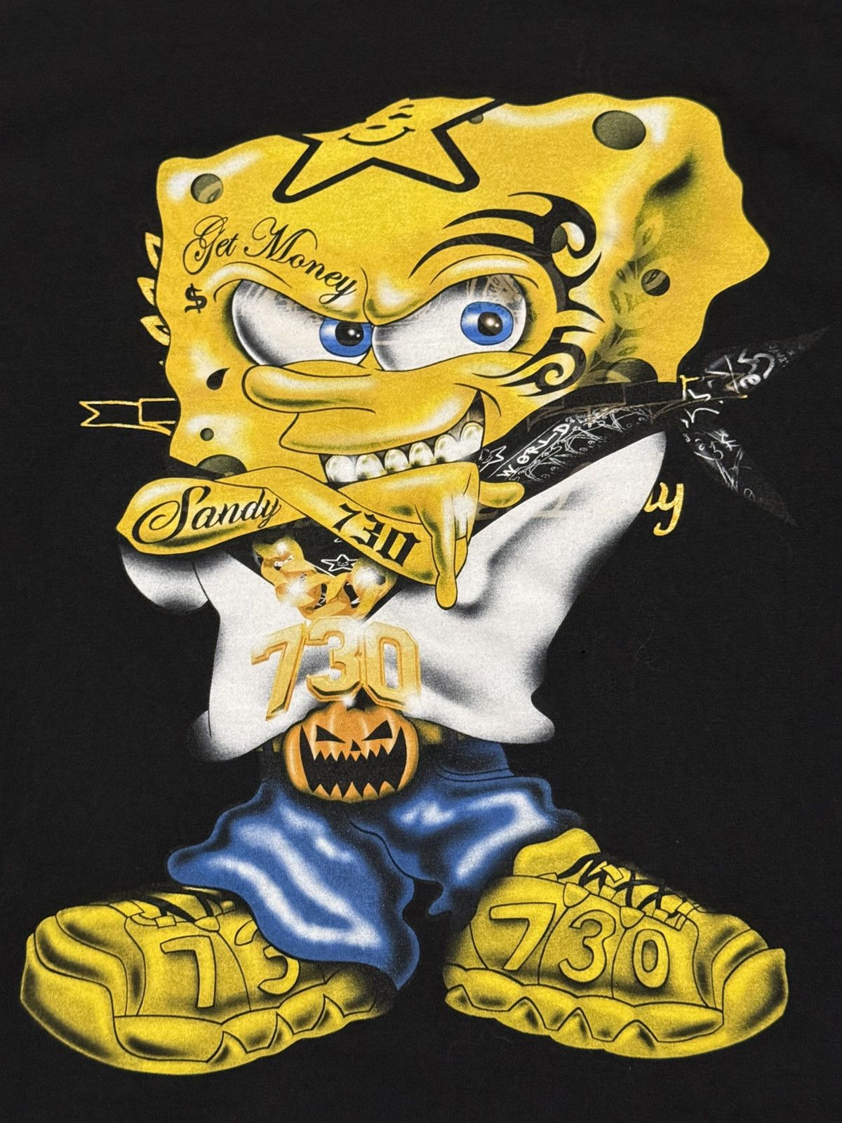 Asspizza Asspizza Revived Spongebob Tee Size US L / EU 52-54 / 3 - 3 Thumbnail