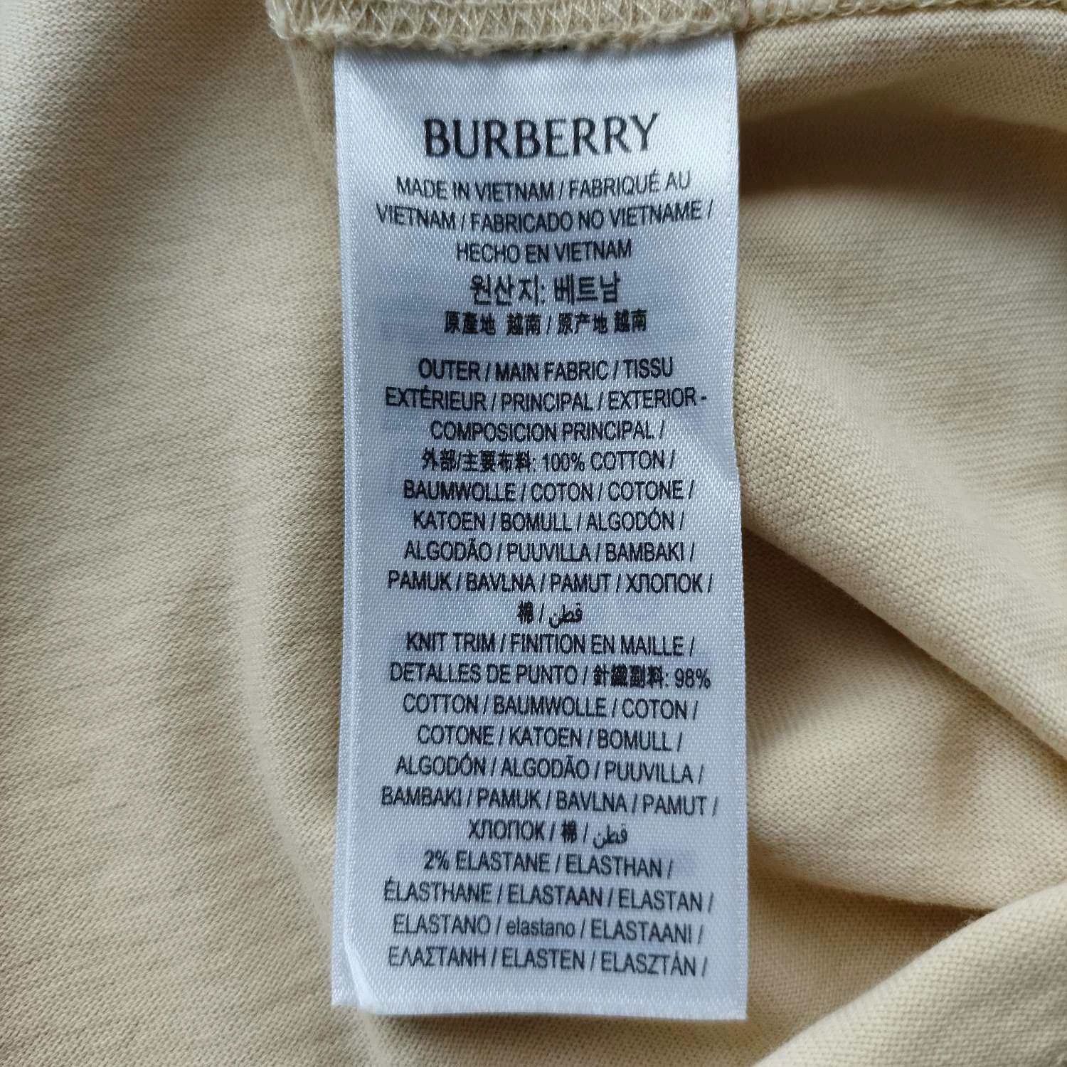 Burberry Burberry Horseferry cotton tee wmn's sand L 99 new Size L / US 10 / IT 46 - 7 Thumbnail