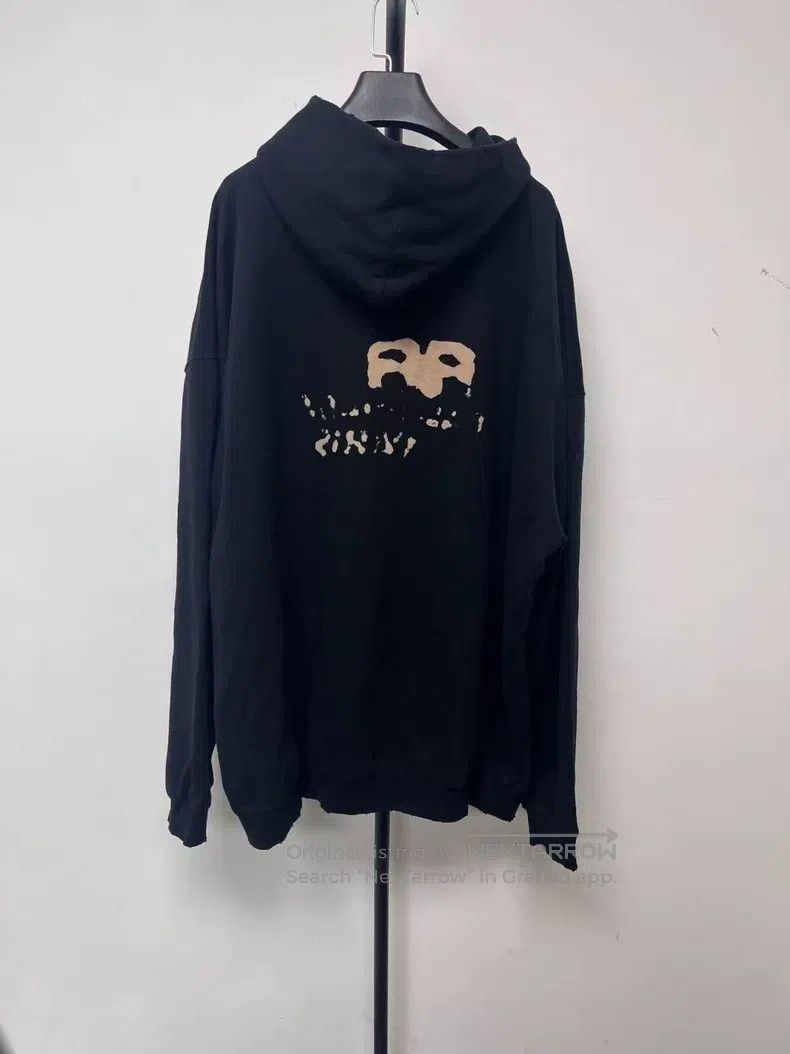 Balenciaga Balenciaga Letter Logo Printed Hooded Long Sleeve Sweatshi Size XS / US 0-2 / IT 36-38 - 2 Thumbnail