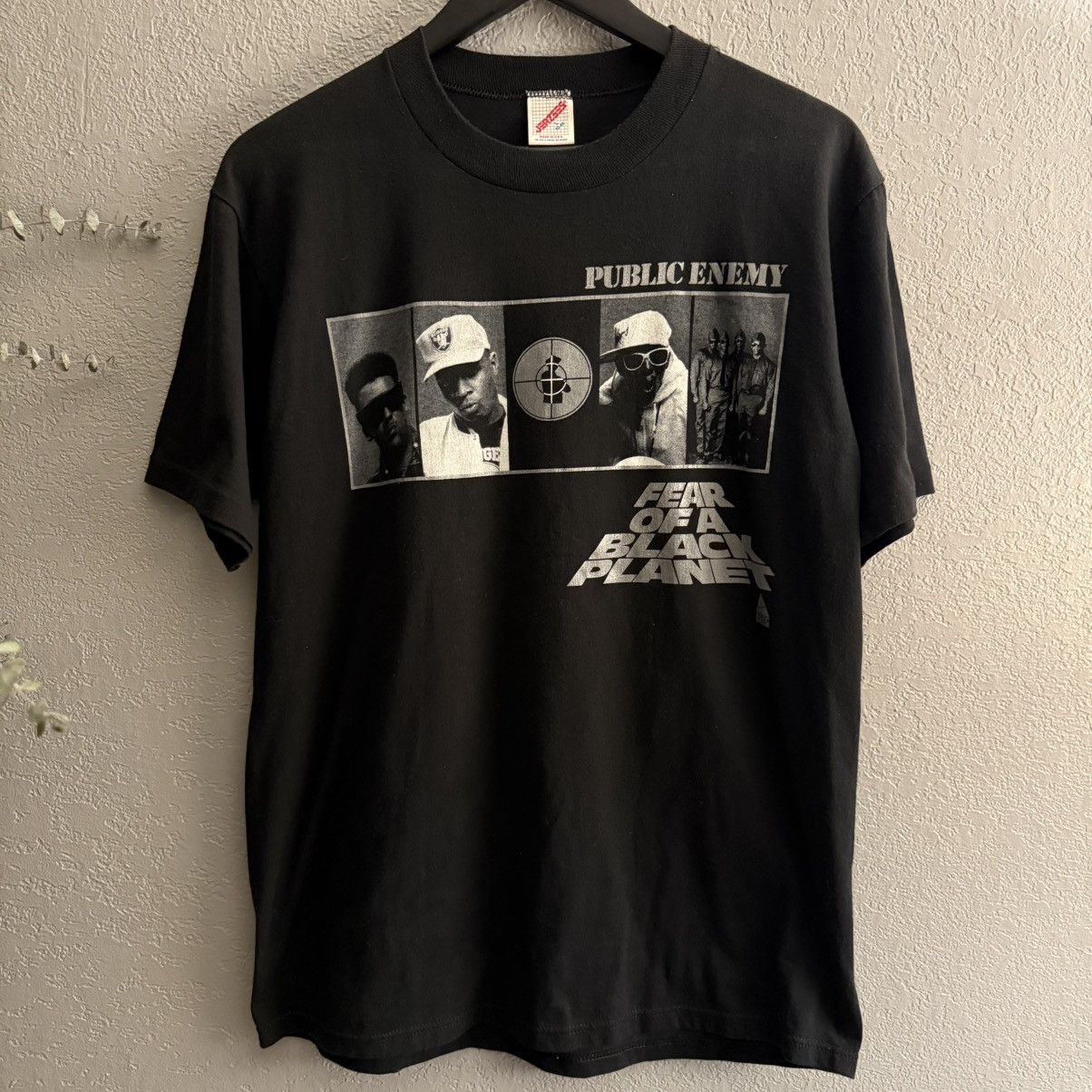 Vintage 90s Rare Public Enemy Black Planet Rap Tee