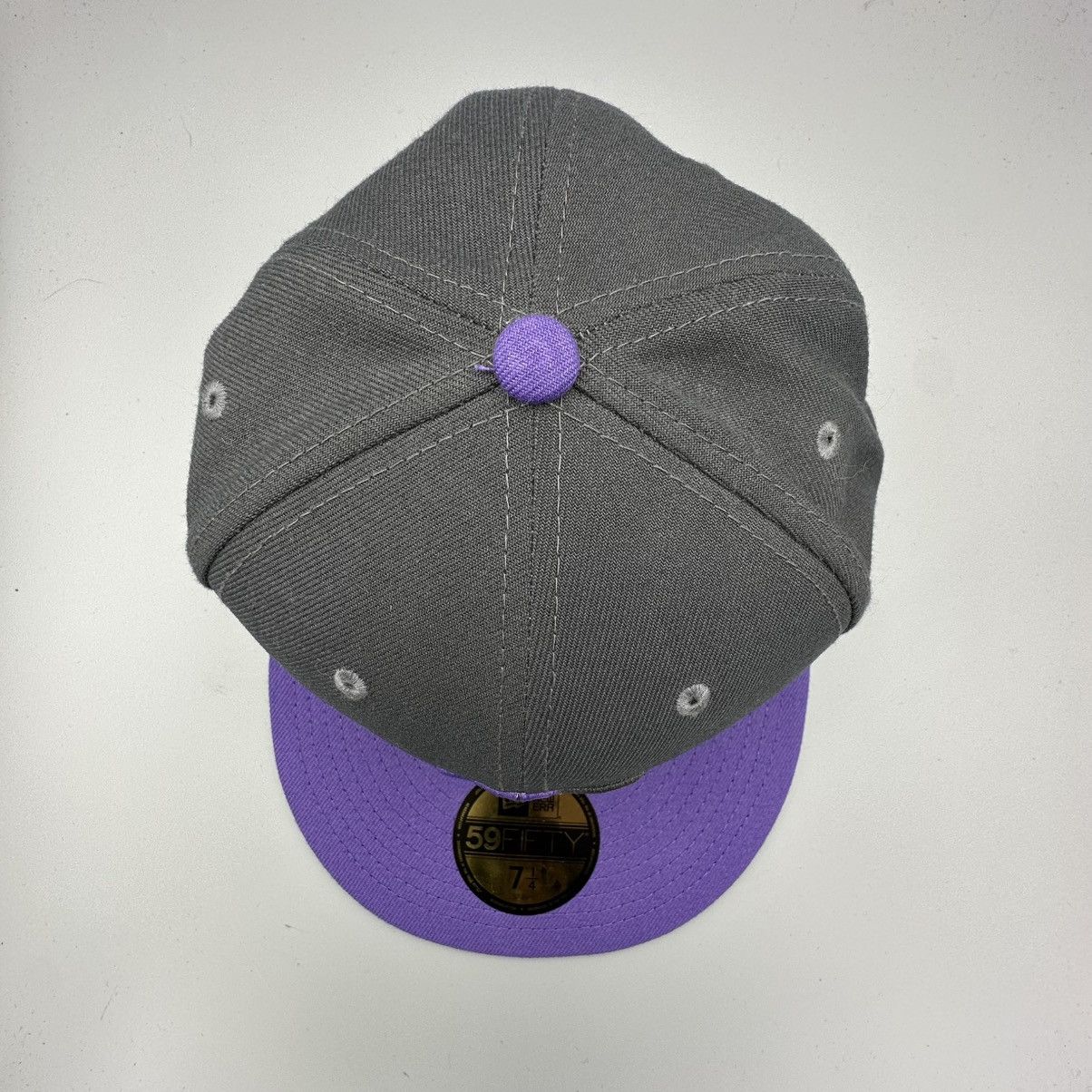 New Era Colorado Rockies New Era 59FIFTY Fitted Hat 7 1/4 Gray Size ONE SIZE - 6 Thumbnail