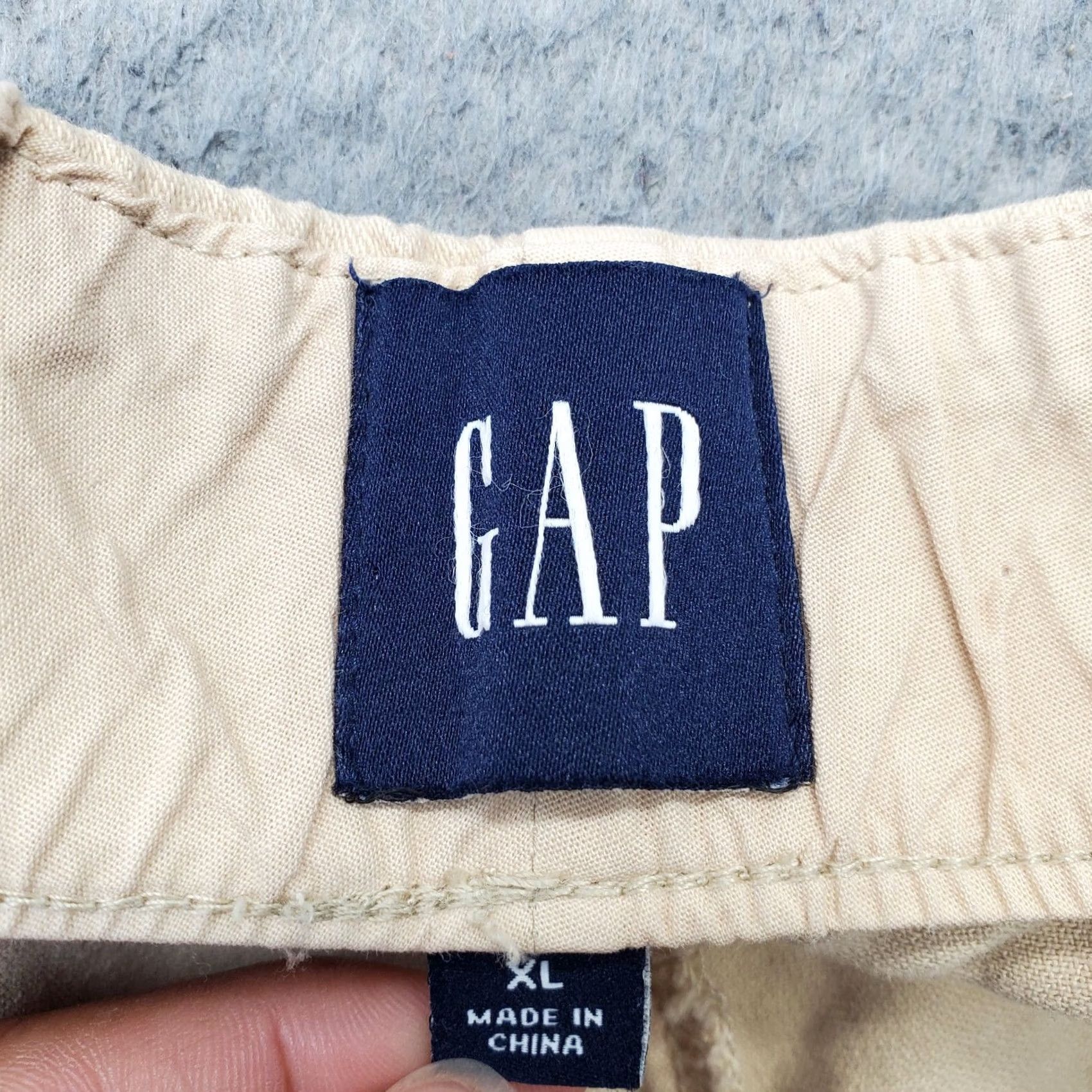Gap Gap Cargo Pants Women XL Twill Pleated Elastic Waist Outdoor Hiking Pants Size 40" / US 18 - 7 Thumbnail