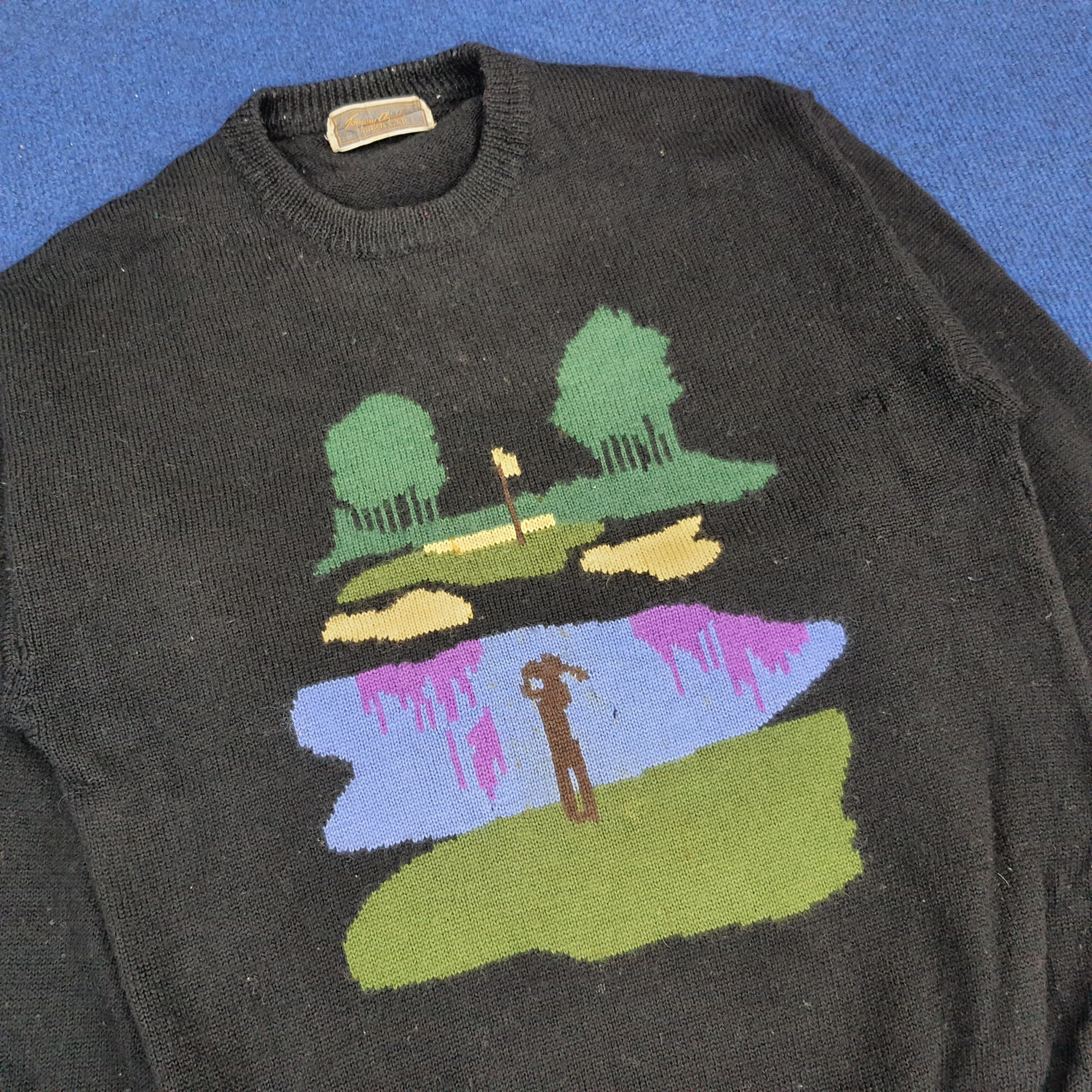 Vintage Vintage Vardon Cup Golf Sweatshirt Size US S / EU 44-46 / 1 - 2 Thumbnail