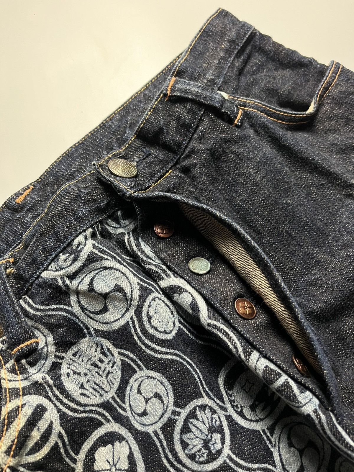 Evisu Yamane Industries - Evisu Split-Leg Selvedge Denim Jeans Size US 36 / EU 52 - 13 Thumbnail